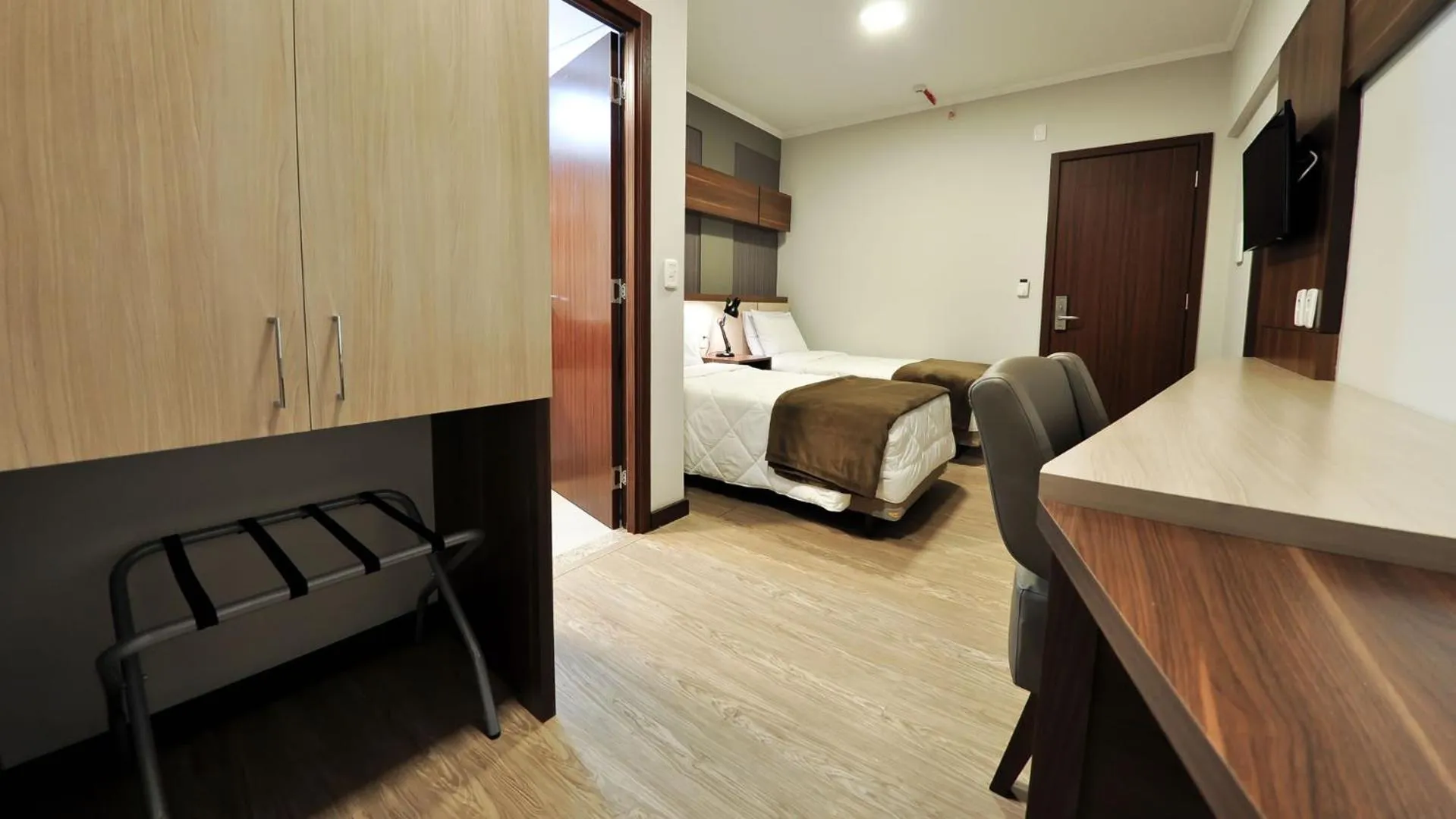 Photo of the whole room, Bed in Klein Ville São Leopoldo