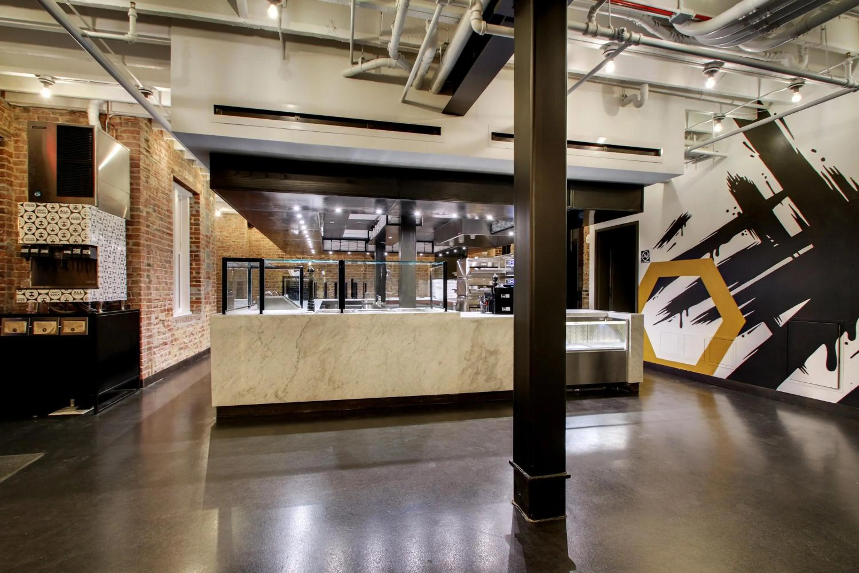 Restaurant/places to eat in Hotel Hive