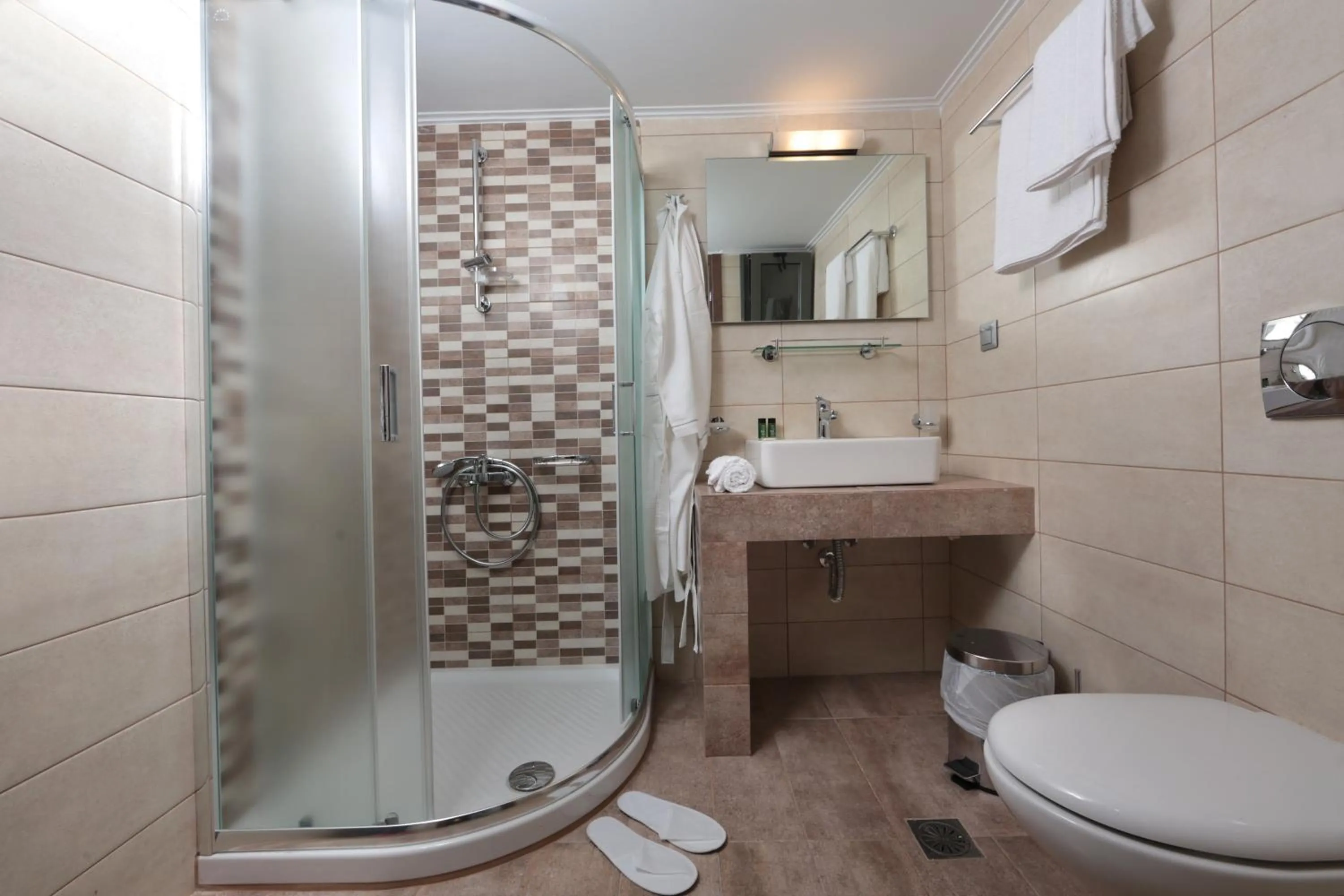 Shower in Meni Apartments