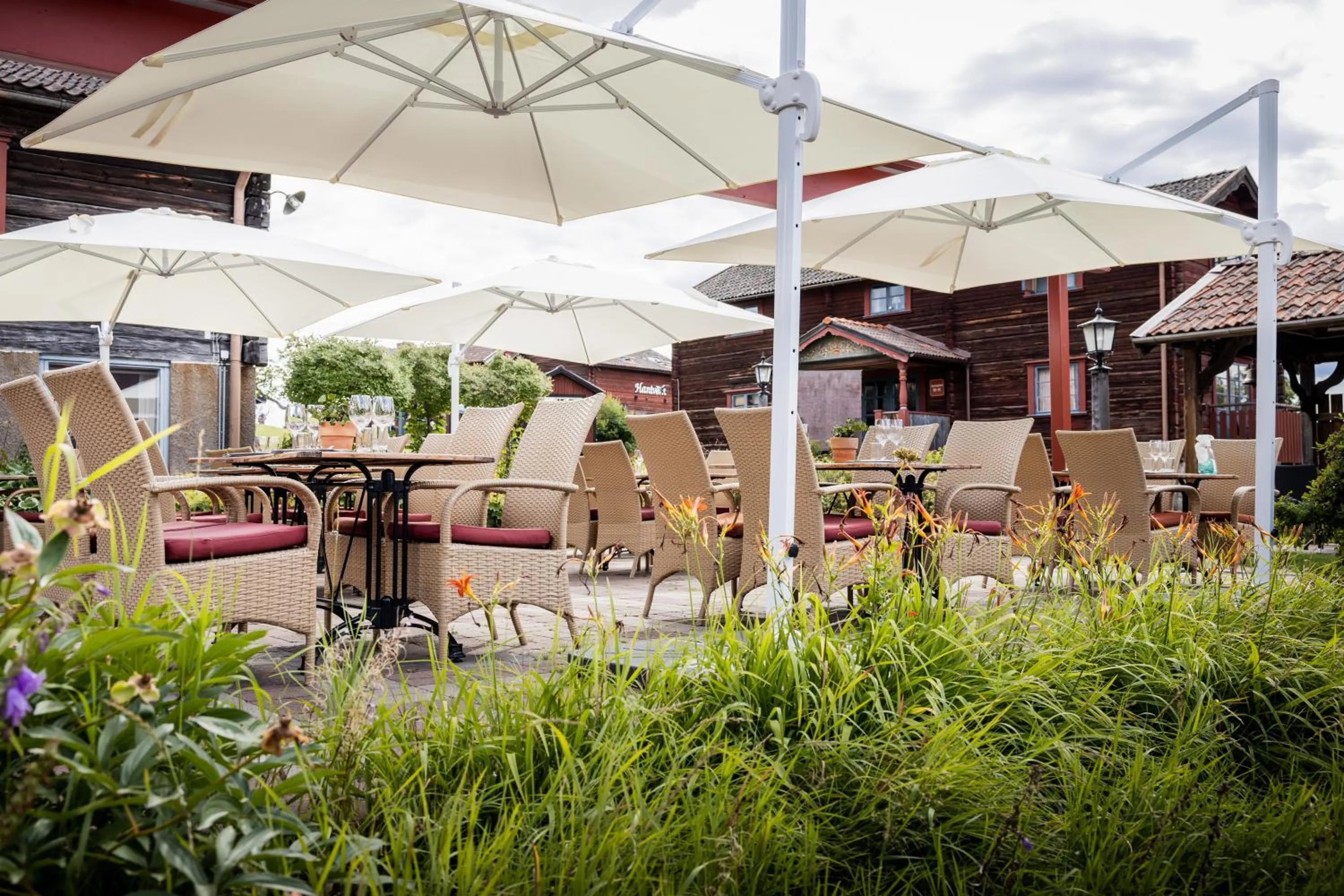 Restaurant/places to eat in Hotell Klockargården