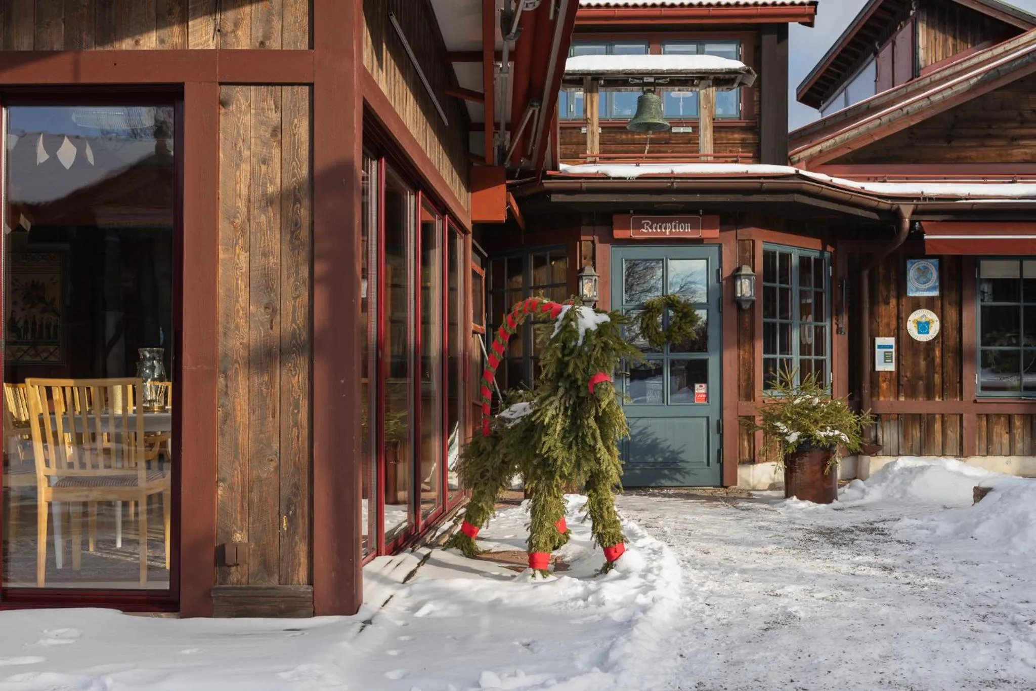 Property building in Hotell Klockargården