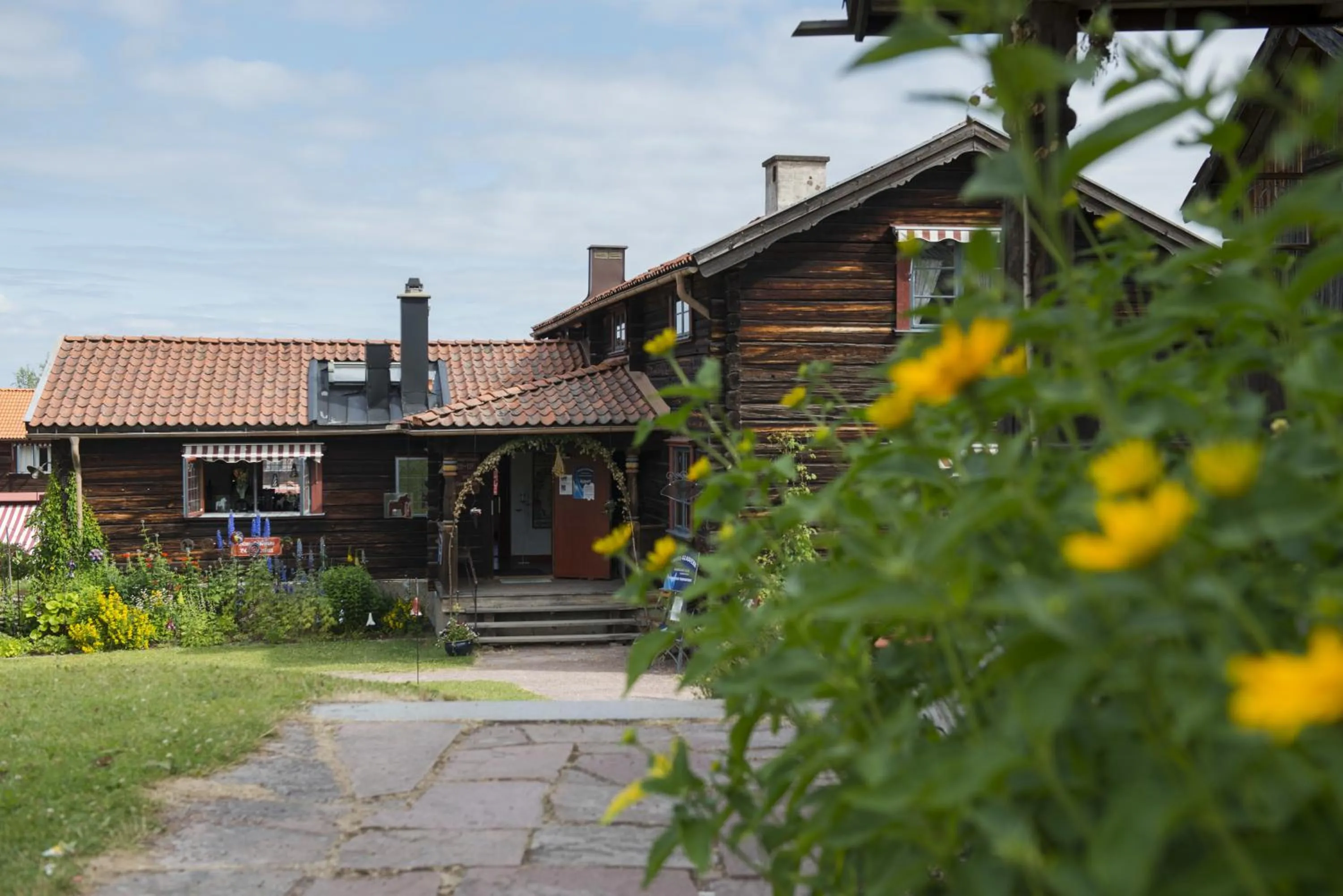 Property building in Hotell Klockargården