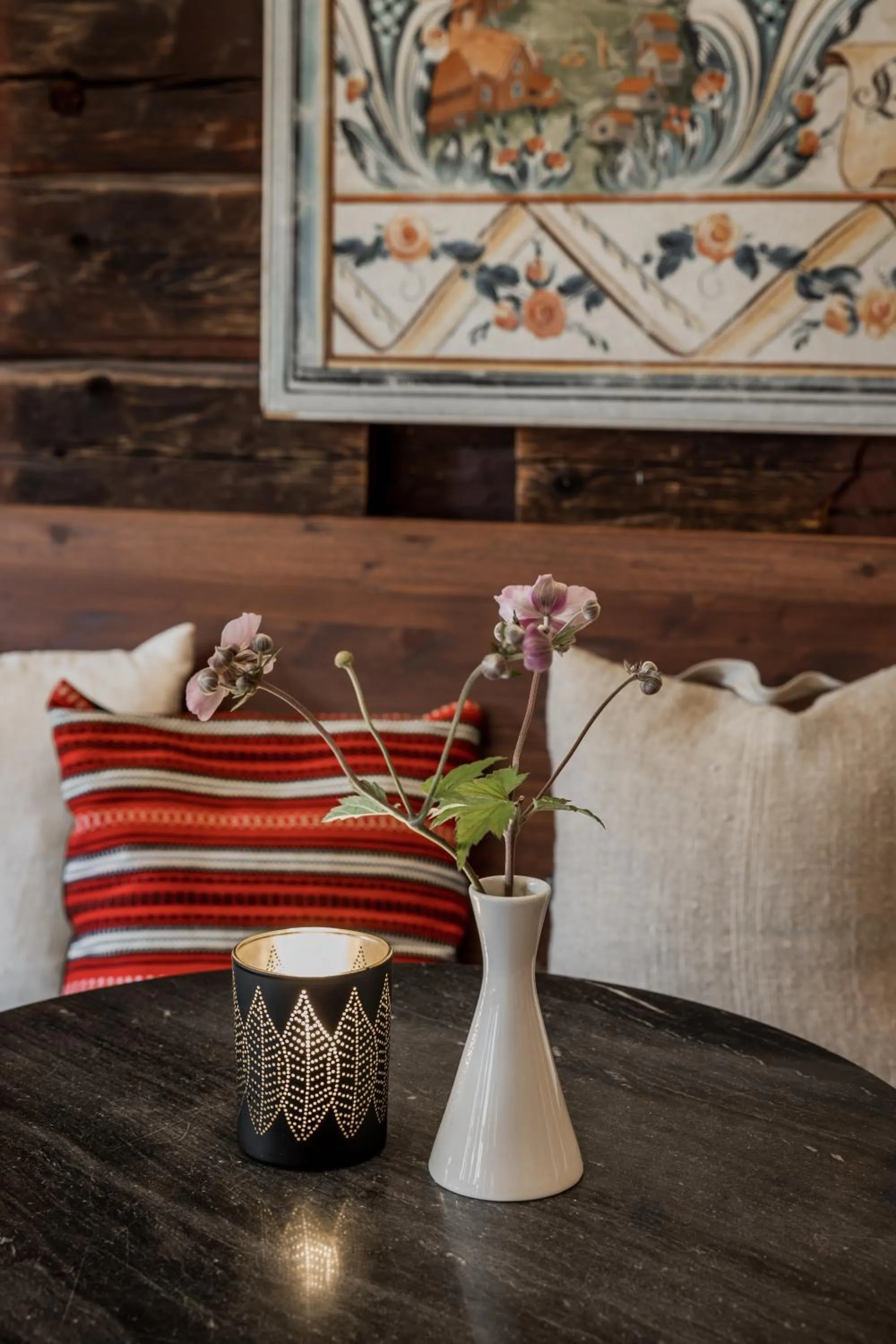 Lobby or reception in Hotell Klockargården