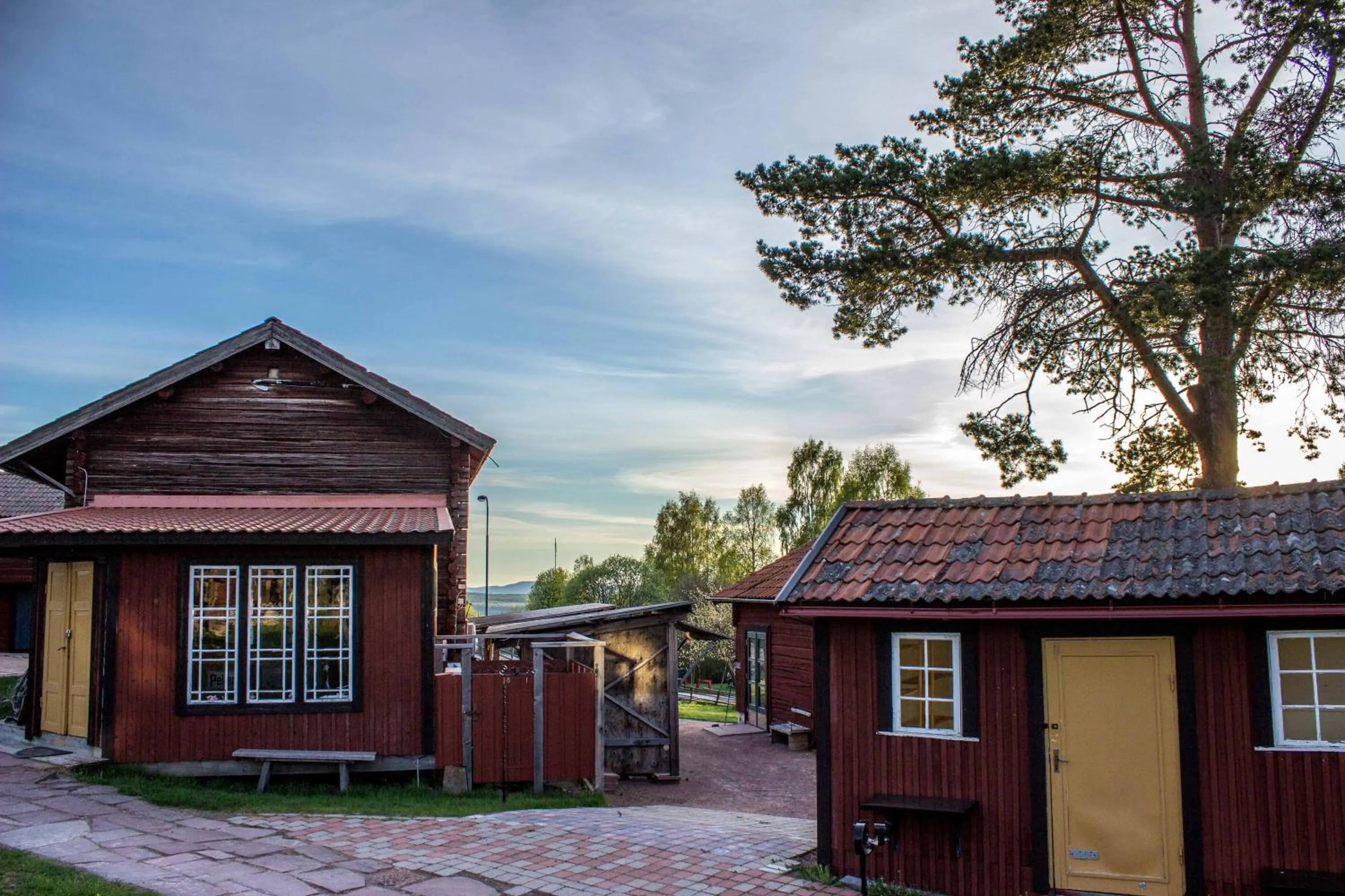 Garden in Hotell Klockargården