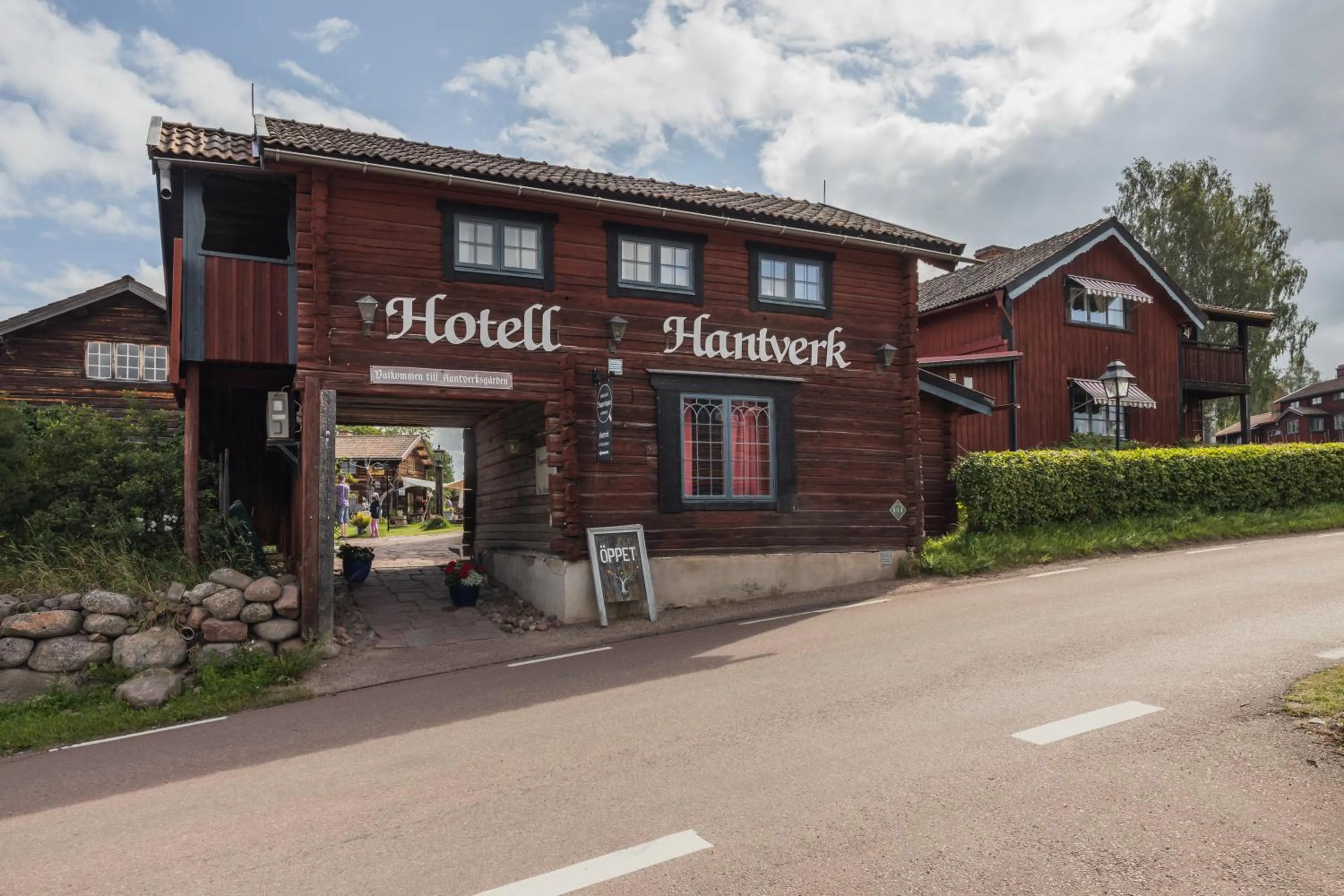 Property building in Hotell Klockargården