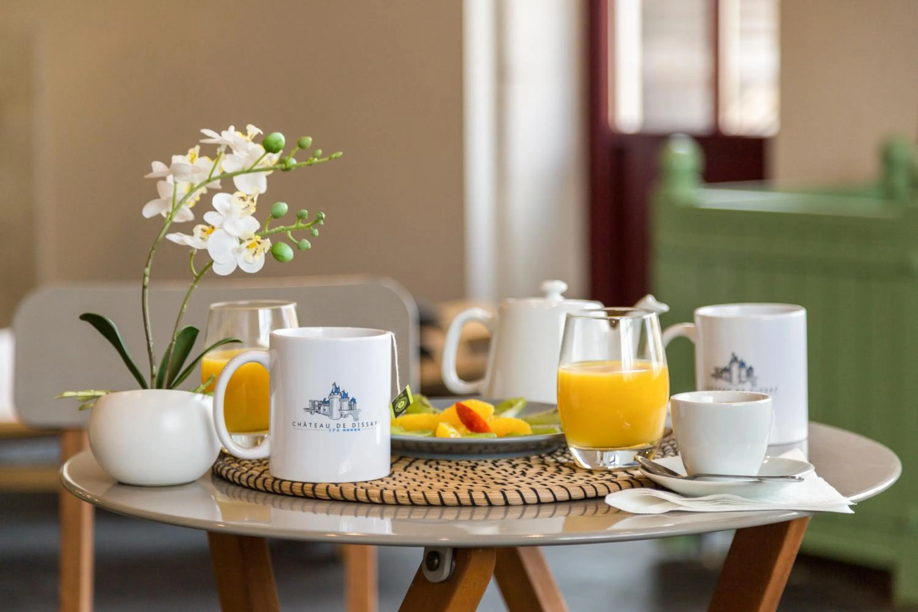 Food and drinks in The Originals le Château de Dissay Poitiers