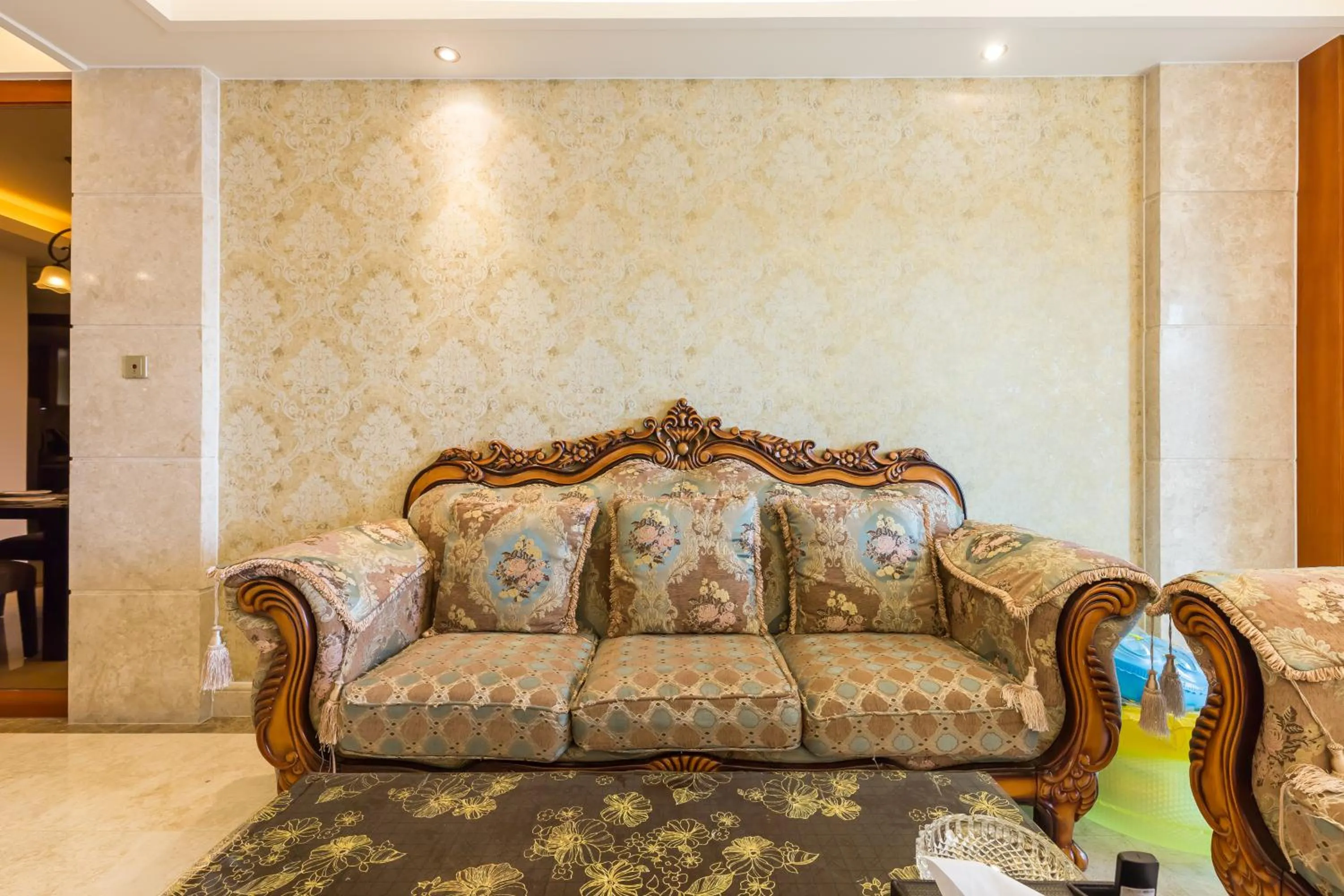 Living room in Sanya Yikehai View Apartments