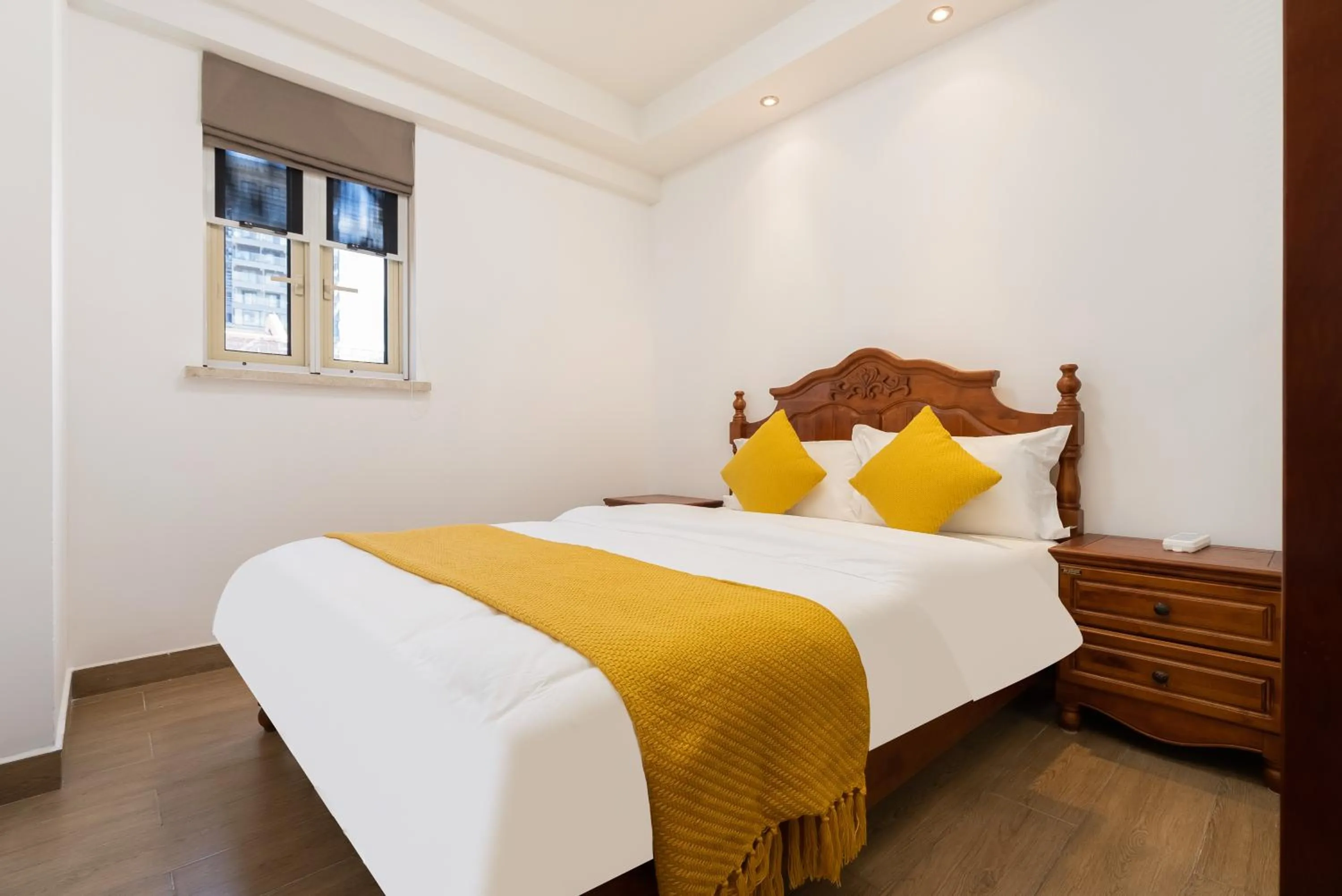 Bedroom, Bed in Sanya Yikehai View Apartments