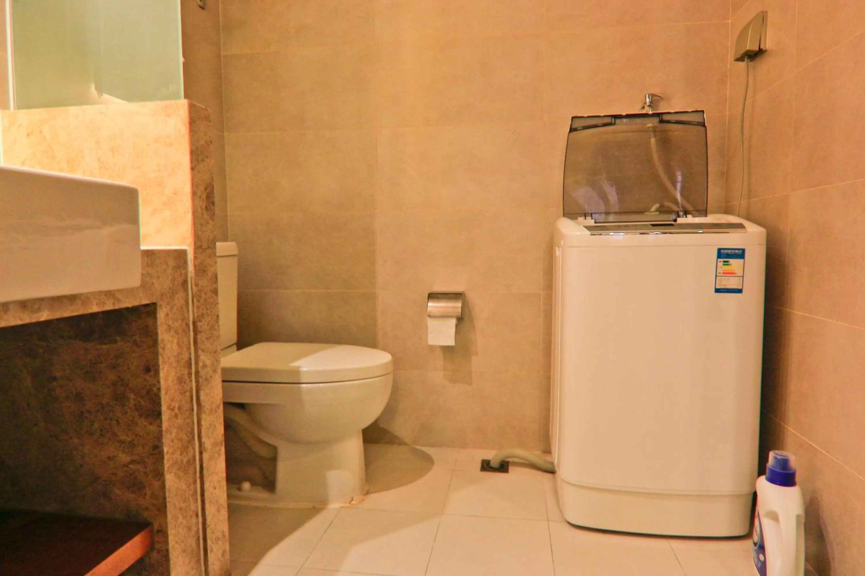 Toilet in Sanya Yikehai View Apartments