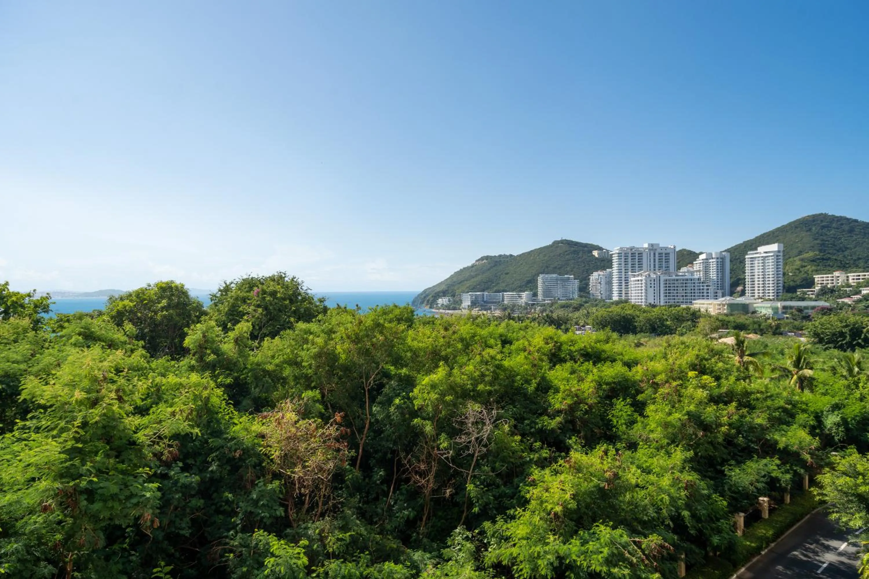 Balcony/Terrace in Sanya Yikehai View Apartments