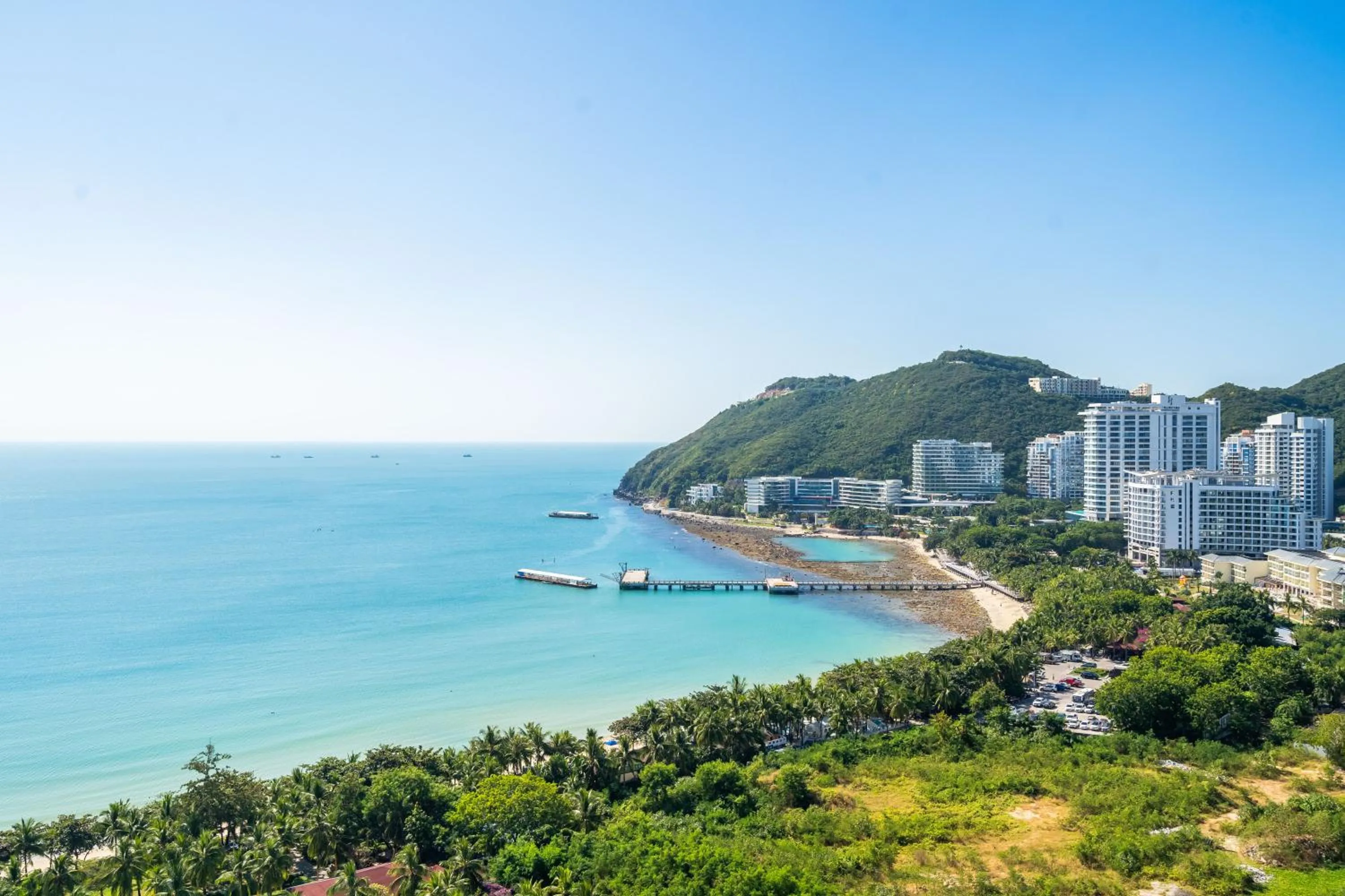 Sea view in Sanya Yikehai View Apartments