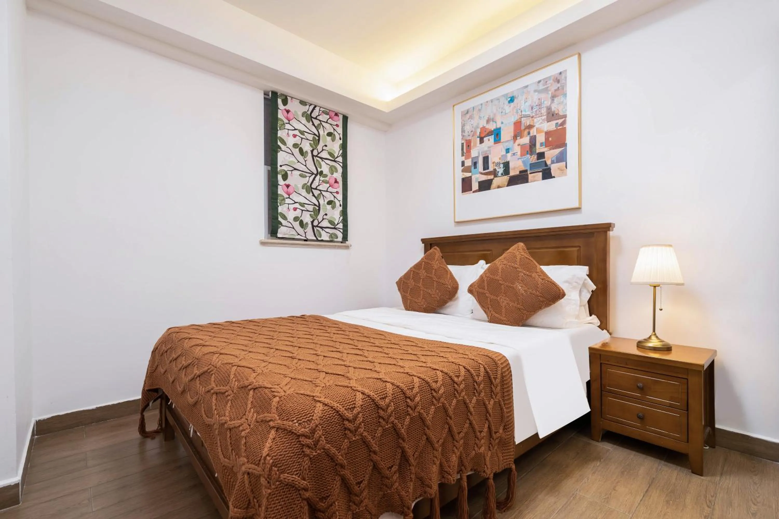 Bedroom, Bed in Sanya Yikehai View Apartments