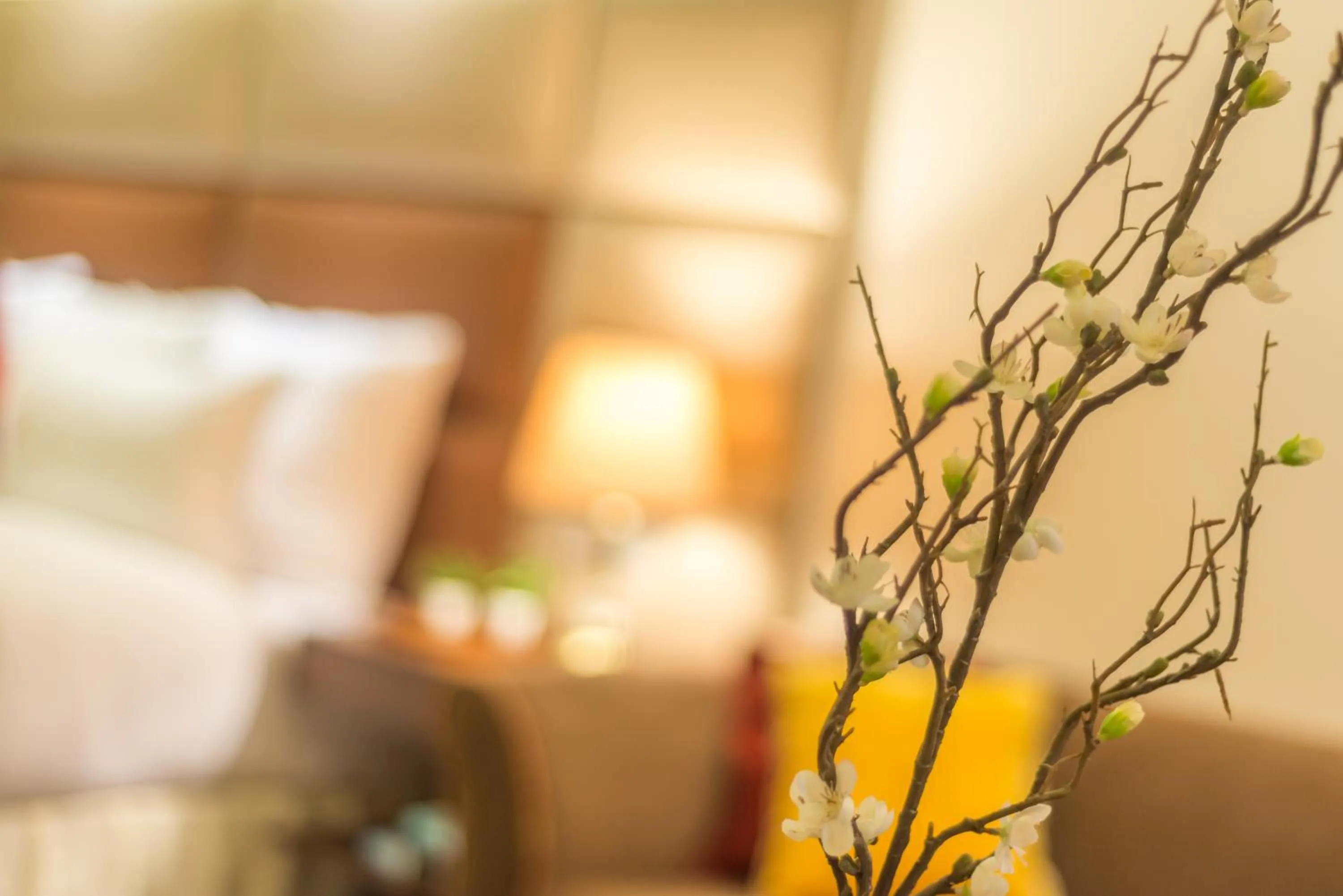 Decorative detail, Bed in Luxus Grand Hotel