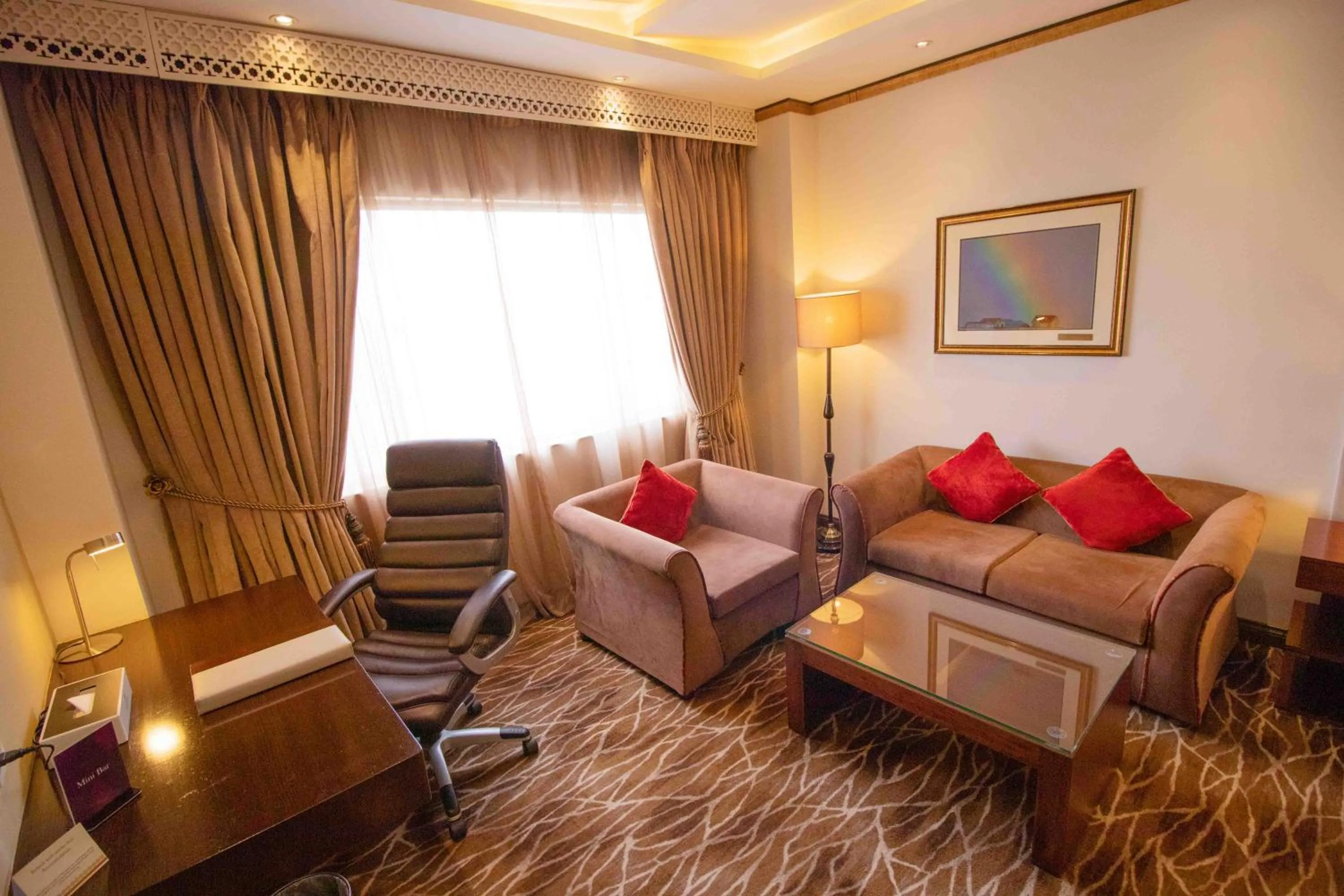 Seating area in Luxus Grand Hotel