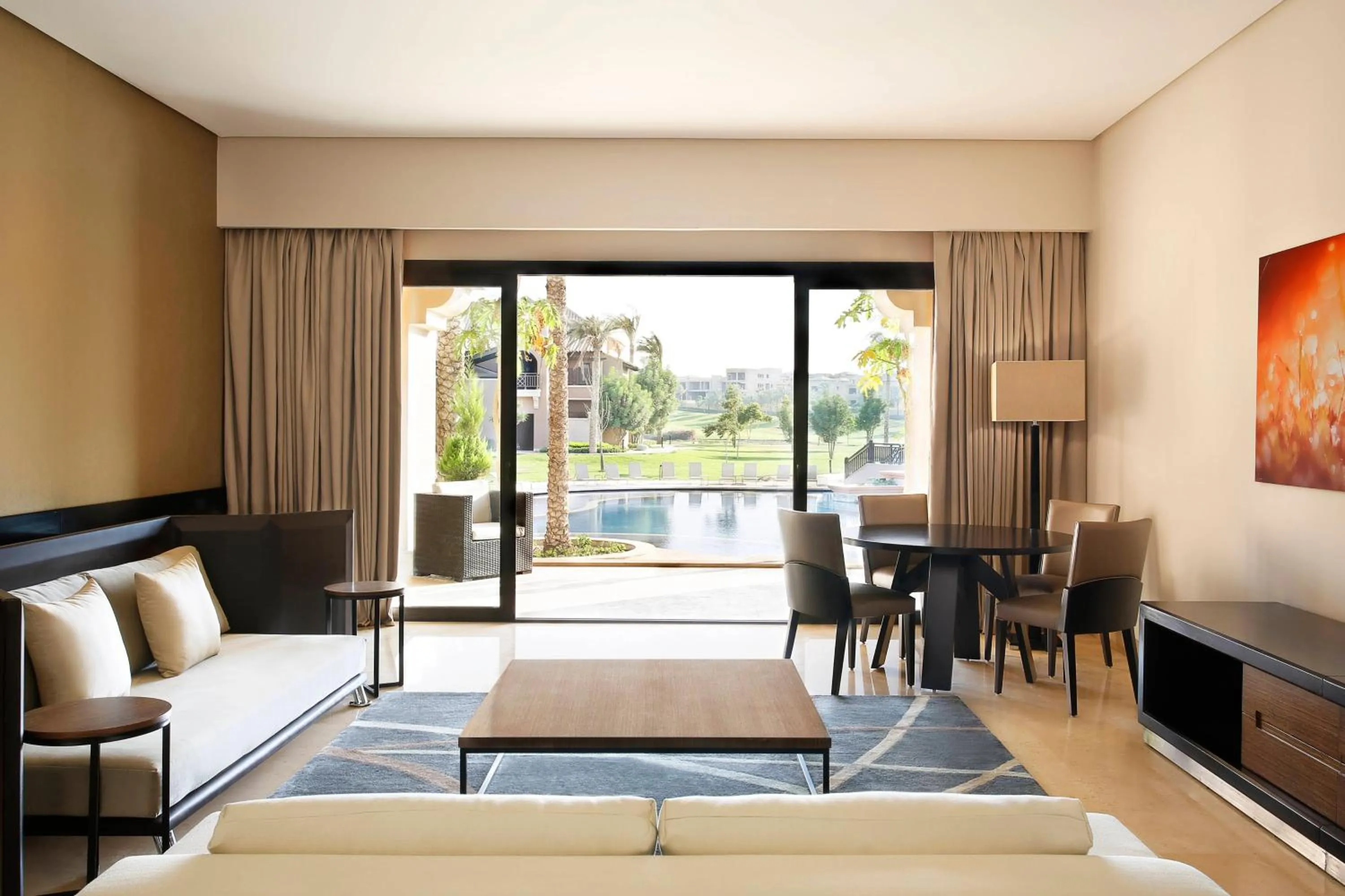 Living room in The Westin Cairo Golf Resort & Spa, Katameya Dunes