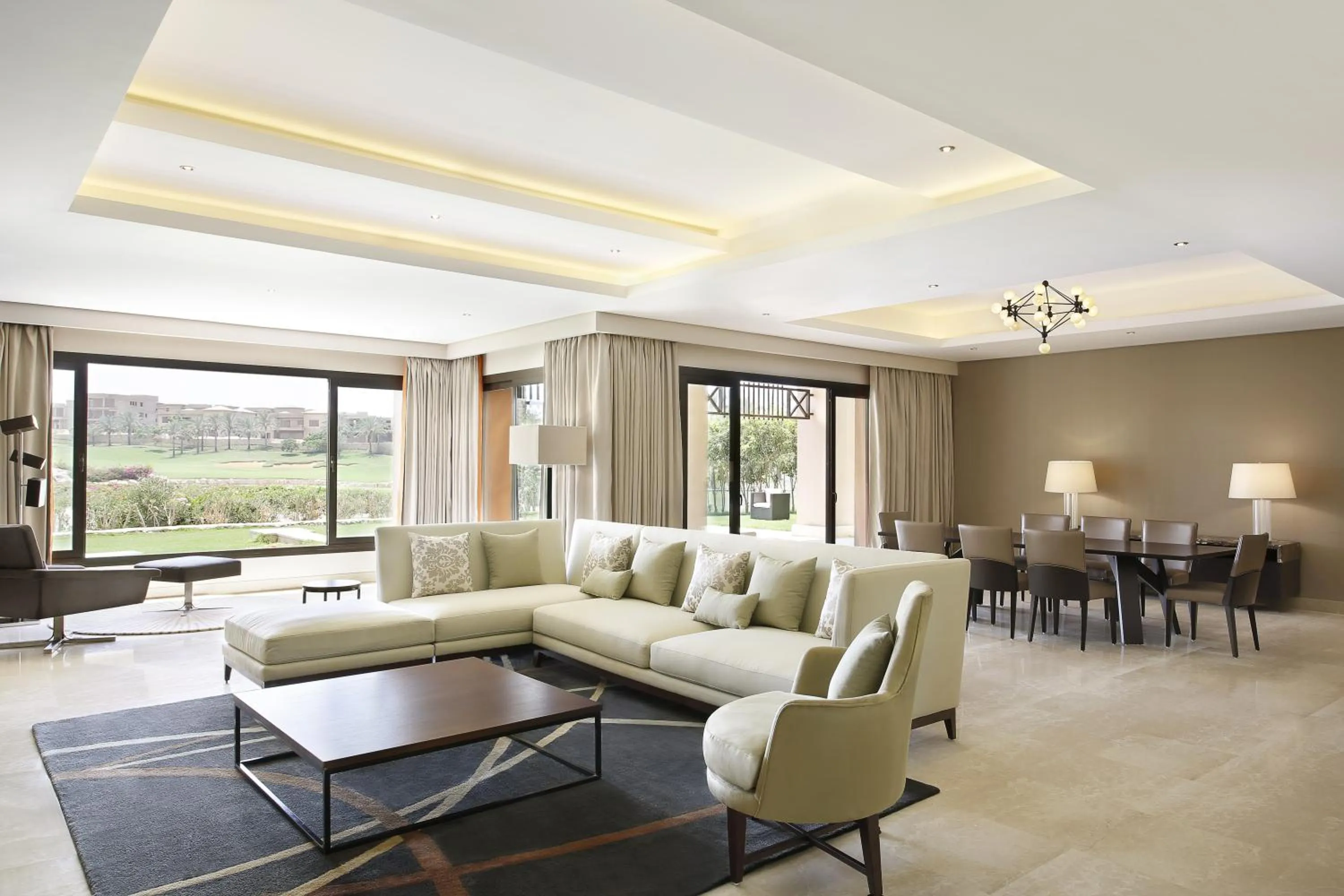 Living room in The Westin Cairo Golf Resort & Spa, Katameya Dunes