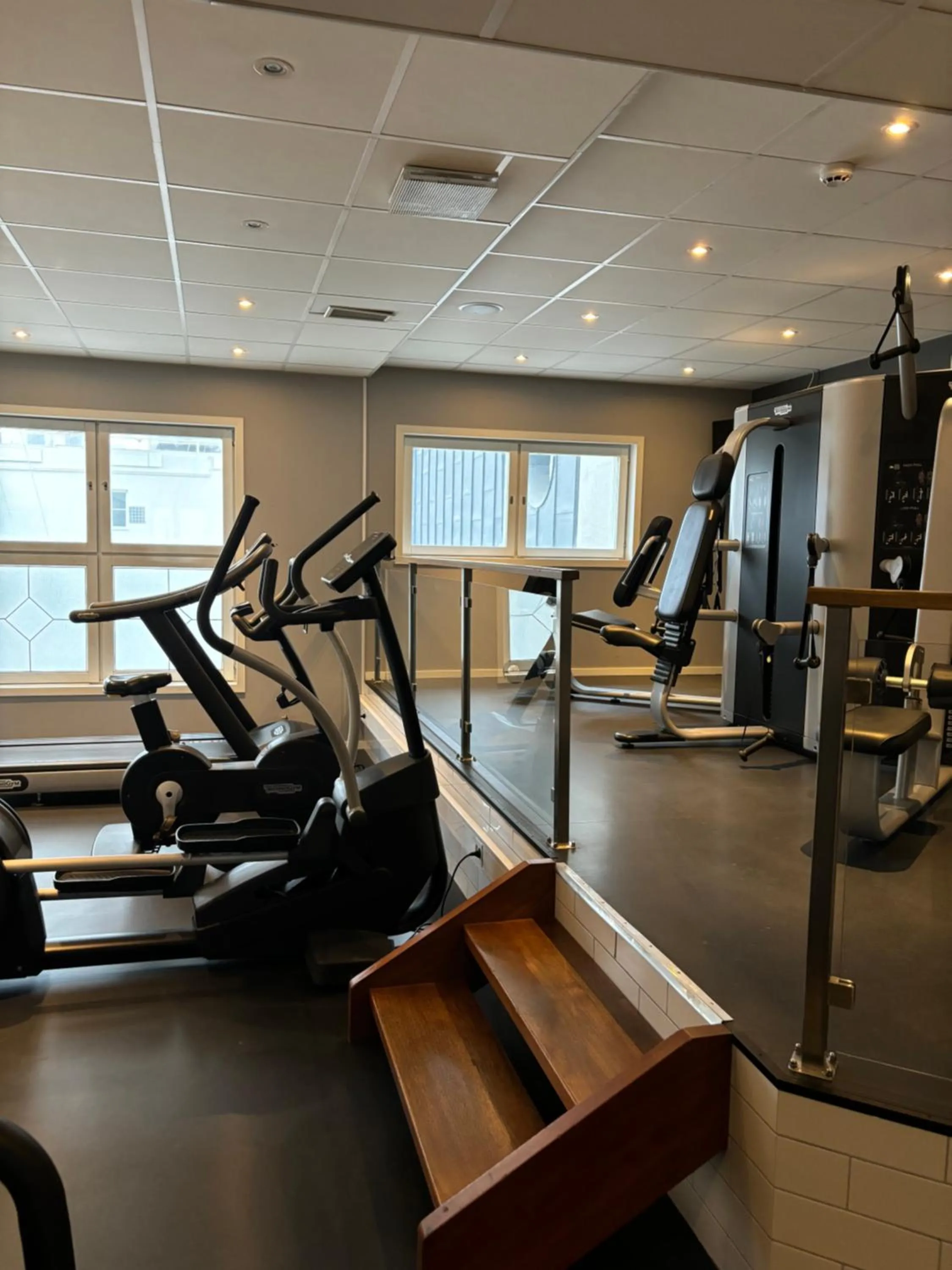 Fitness centre/facilities in Home Hotel Plaza