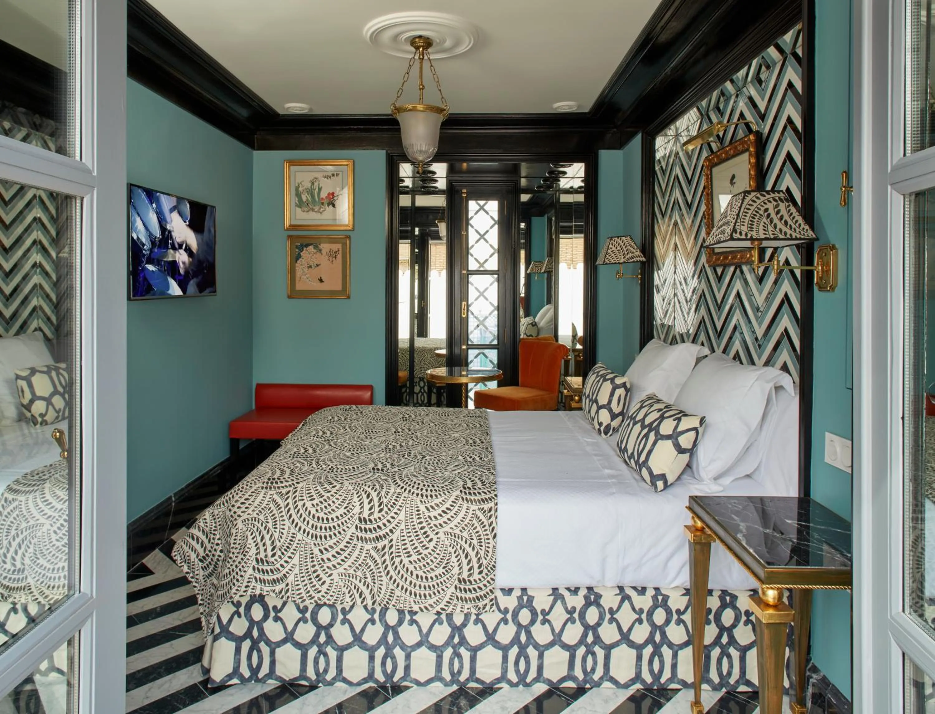 Bedroom, Bed in Triana House