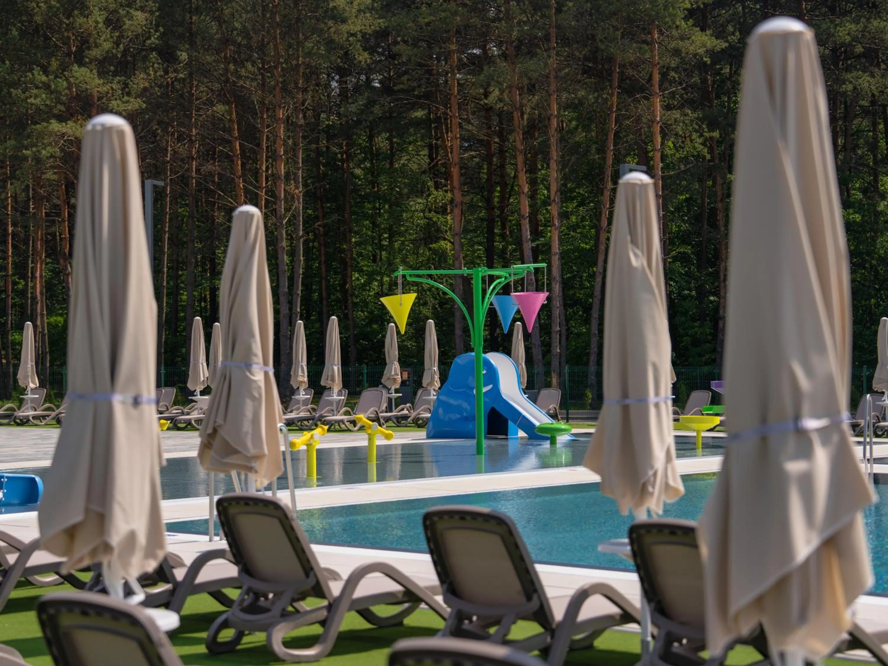 Aqua park in Hotel Ostaniec