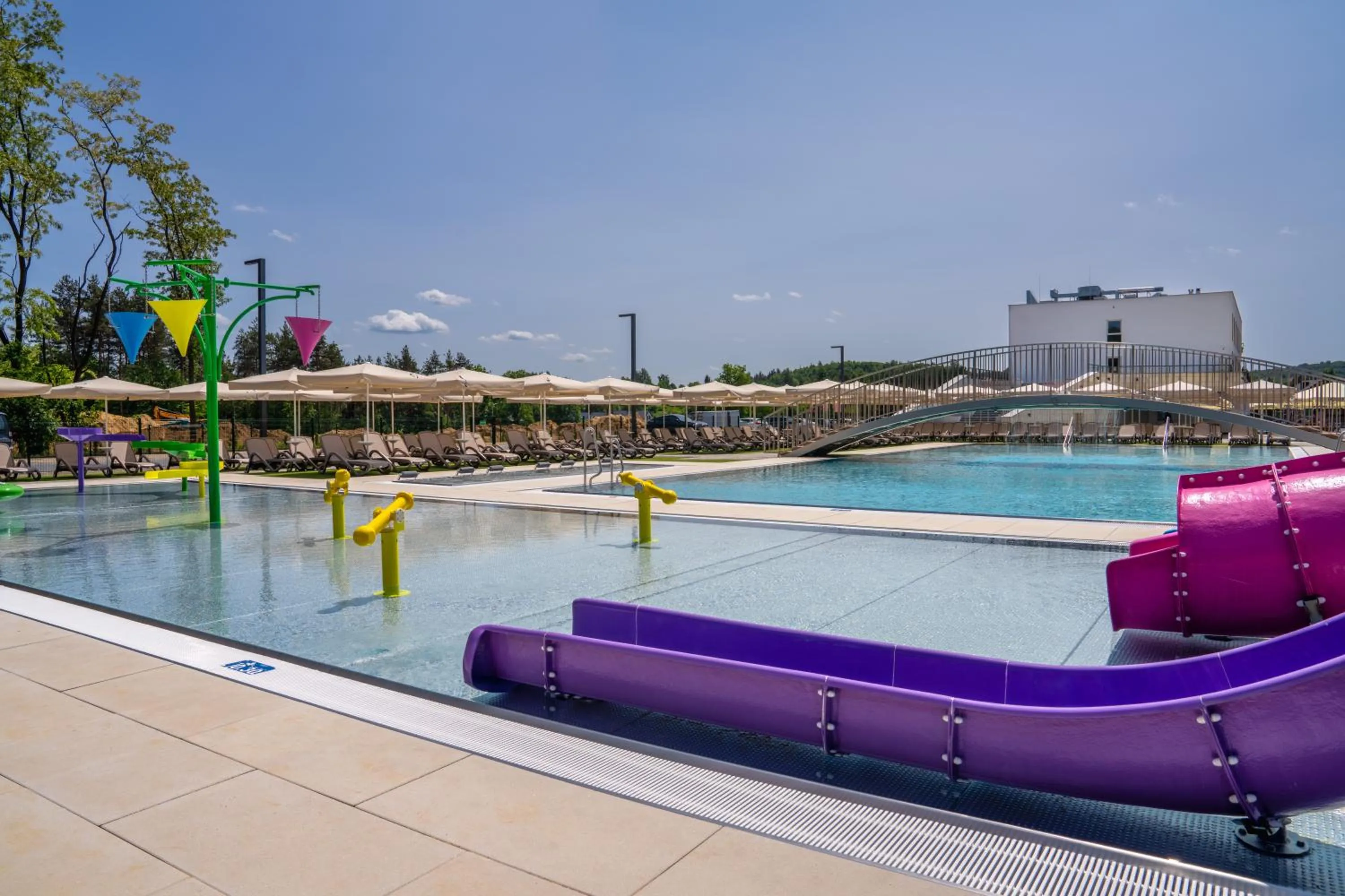 Aqua park in Hotel Ostaniec