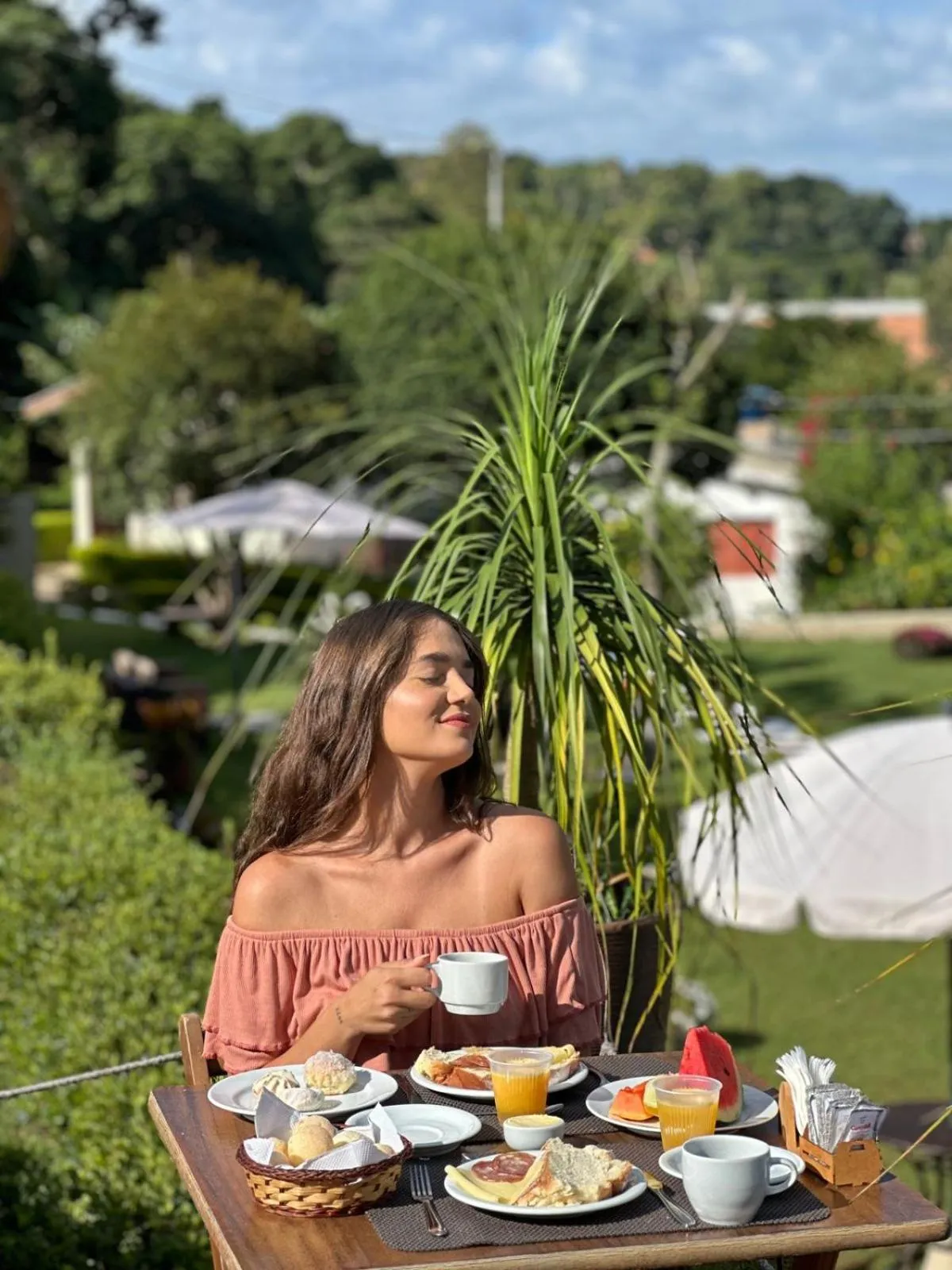 Guests in Pousada Flores do Campo