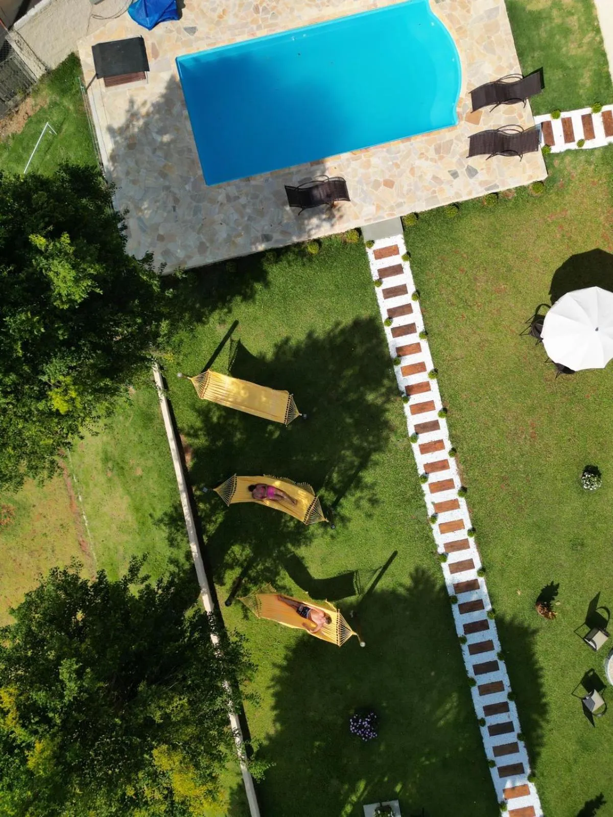 Garden in Pousada Flores do Campo