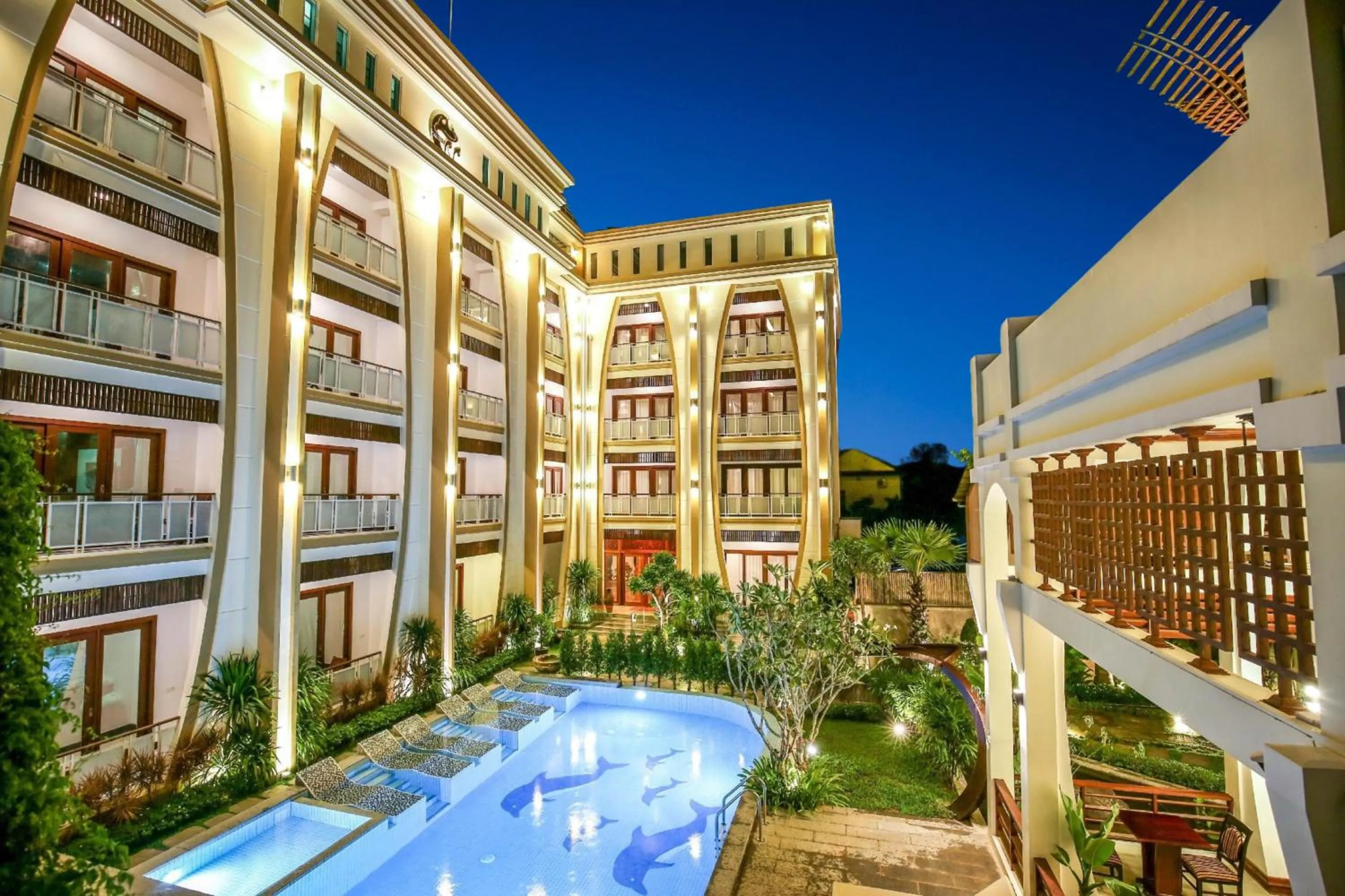 Property building in The Night Hotel