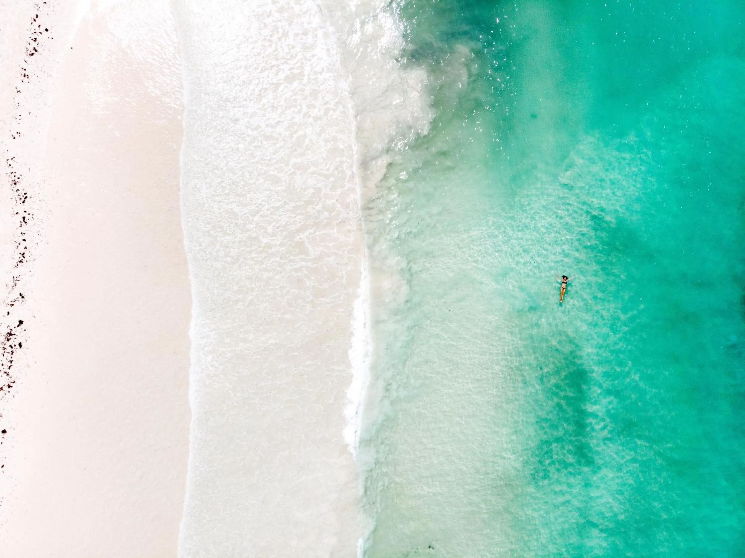 Bird's eye view in Bara Beach Bungalows