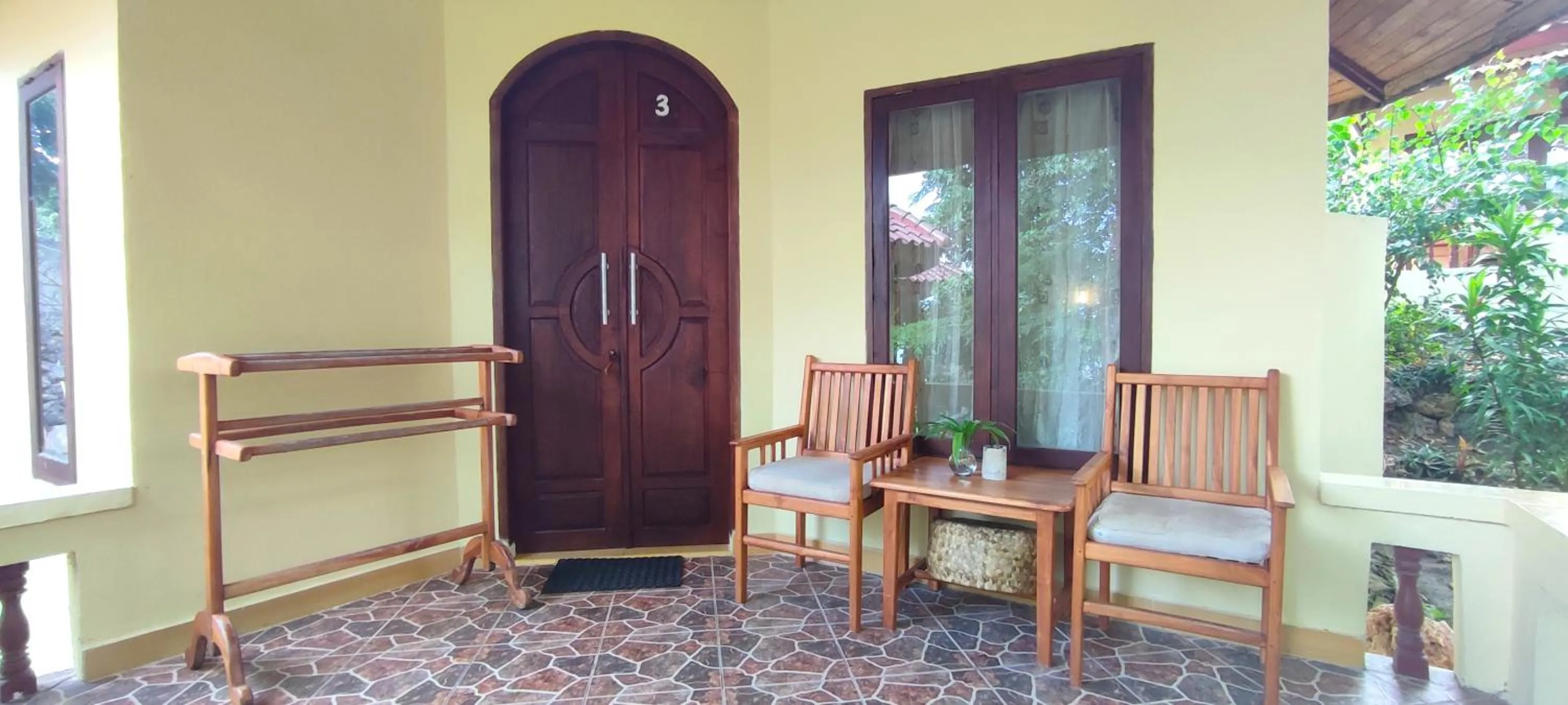 Balcony/Terrace in Bara Beach Bungalows