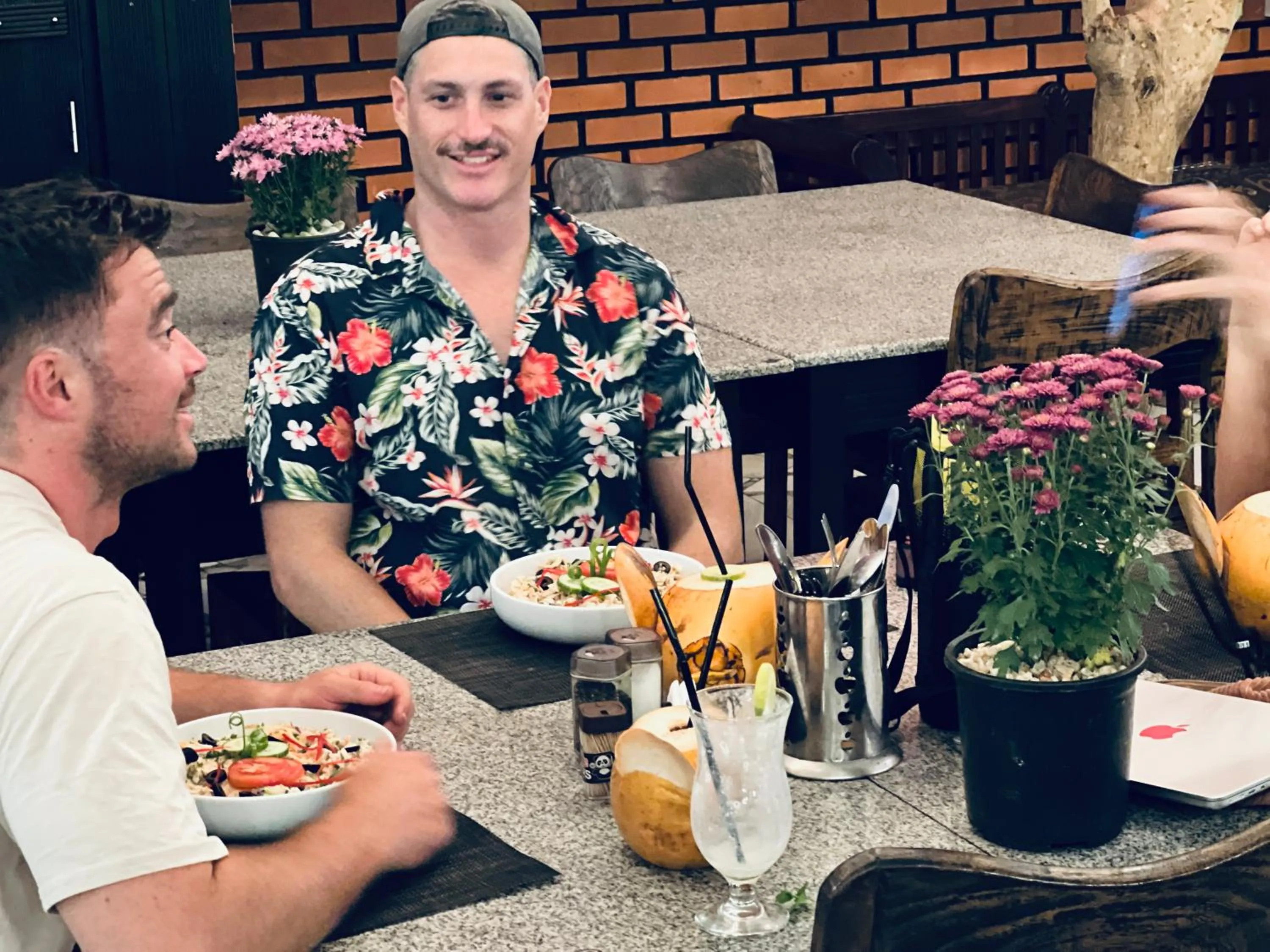 group of guests in Crystal Palace