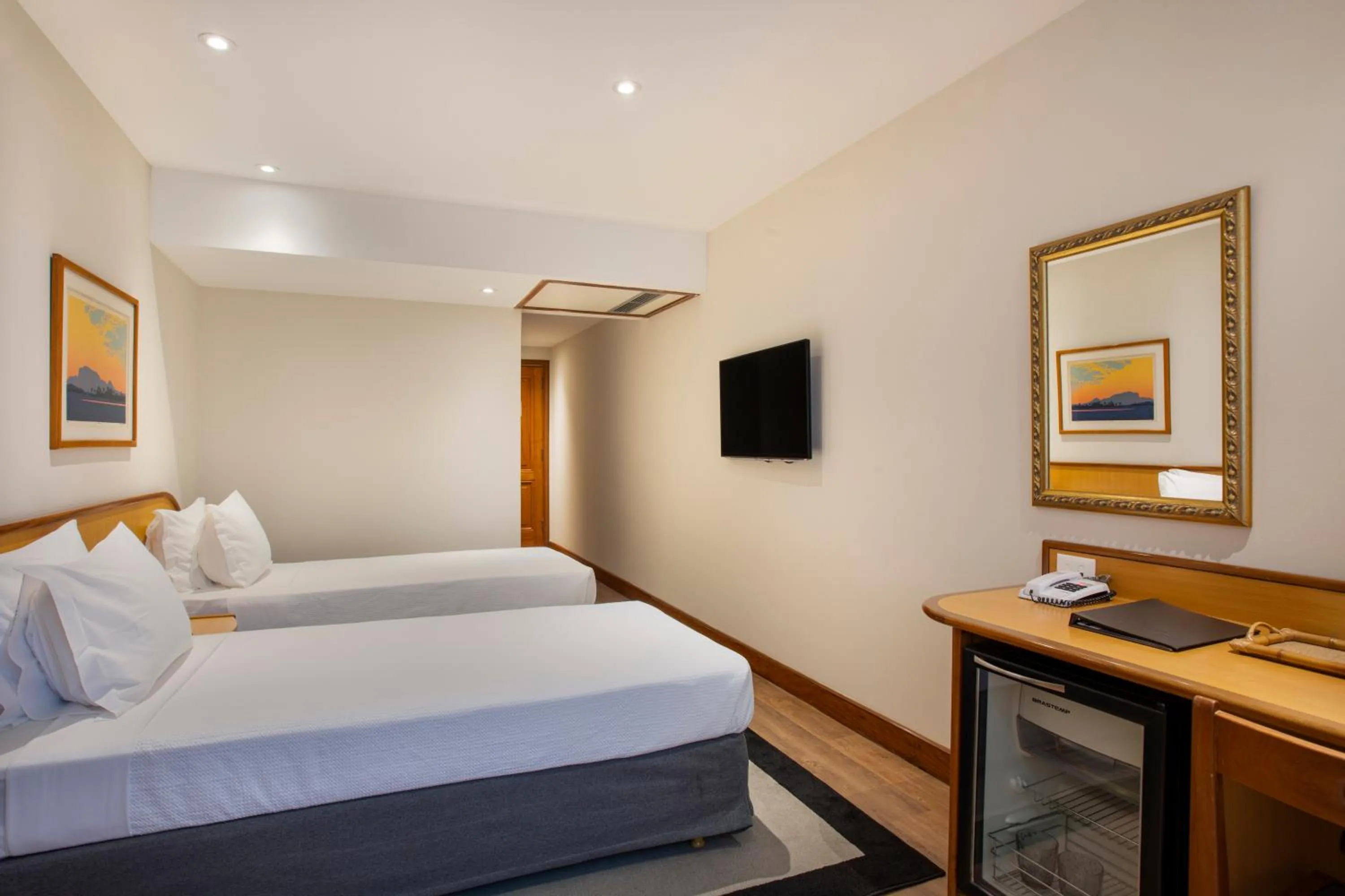 Bed in Windsor Guanabara Hotel