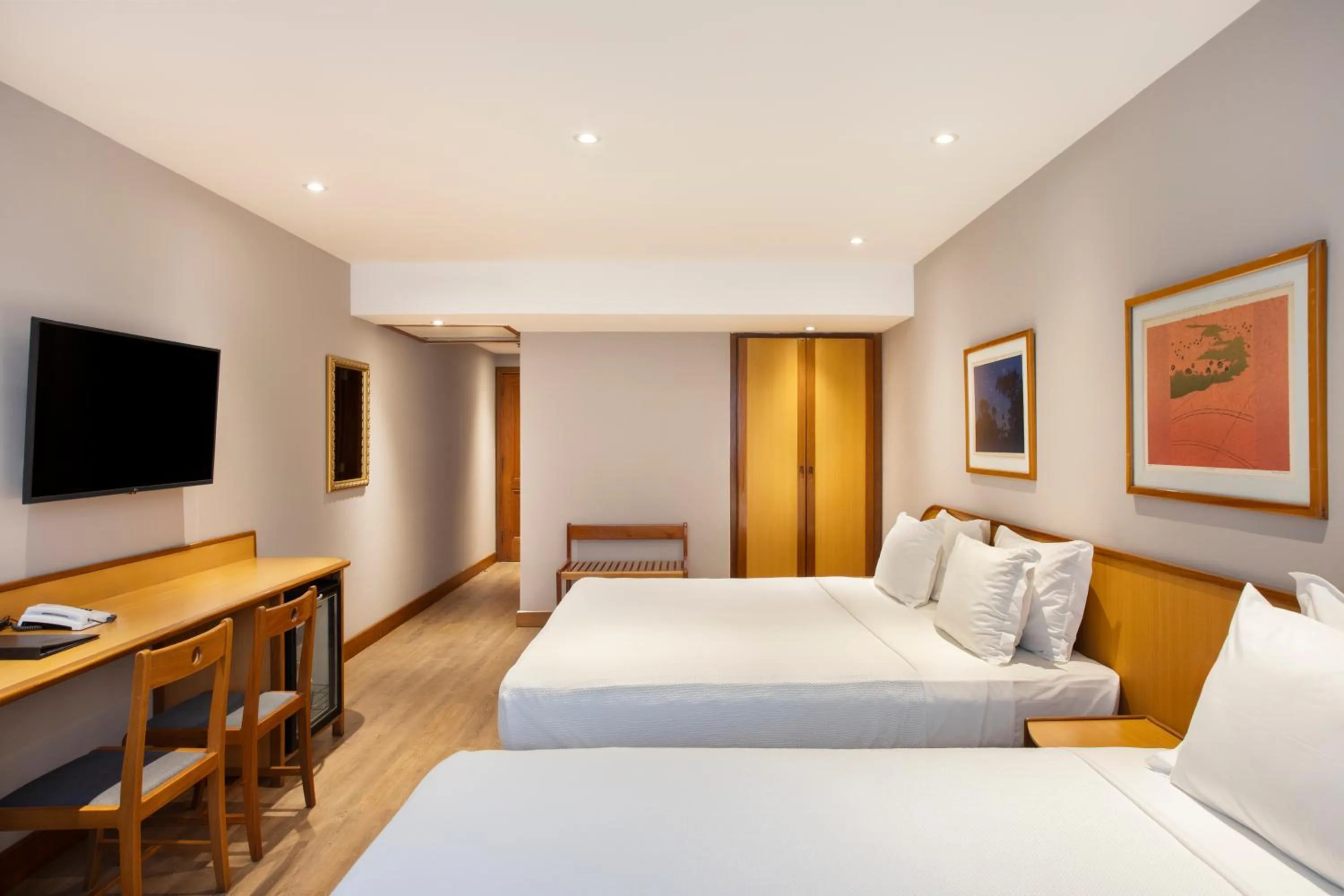 Bed in Windsor Guanabara Hotel