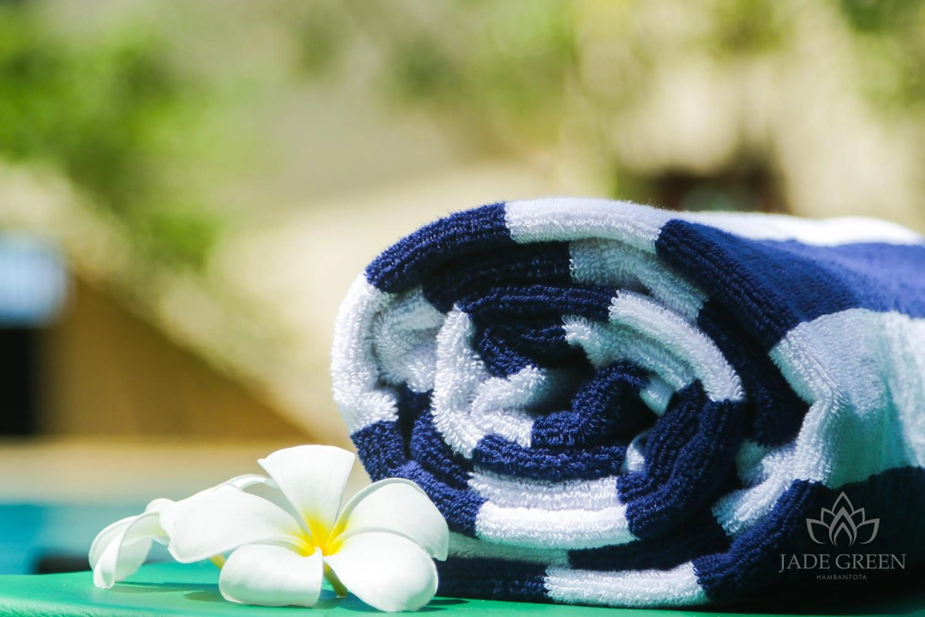 Pool view in Jade Green Hotel Hambantota