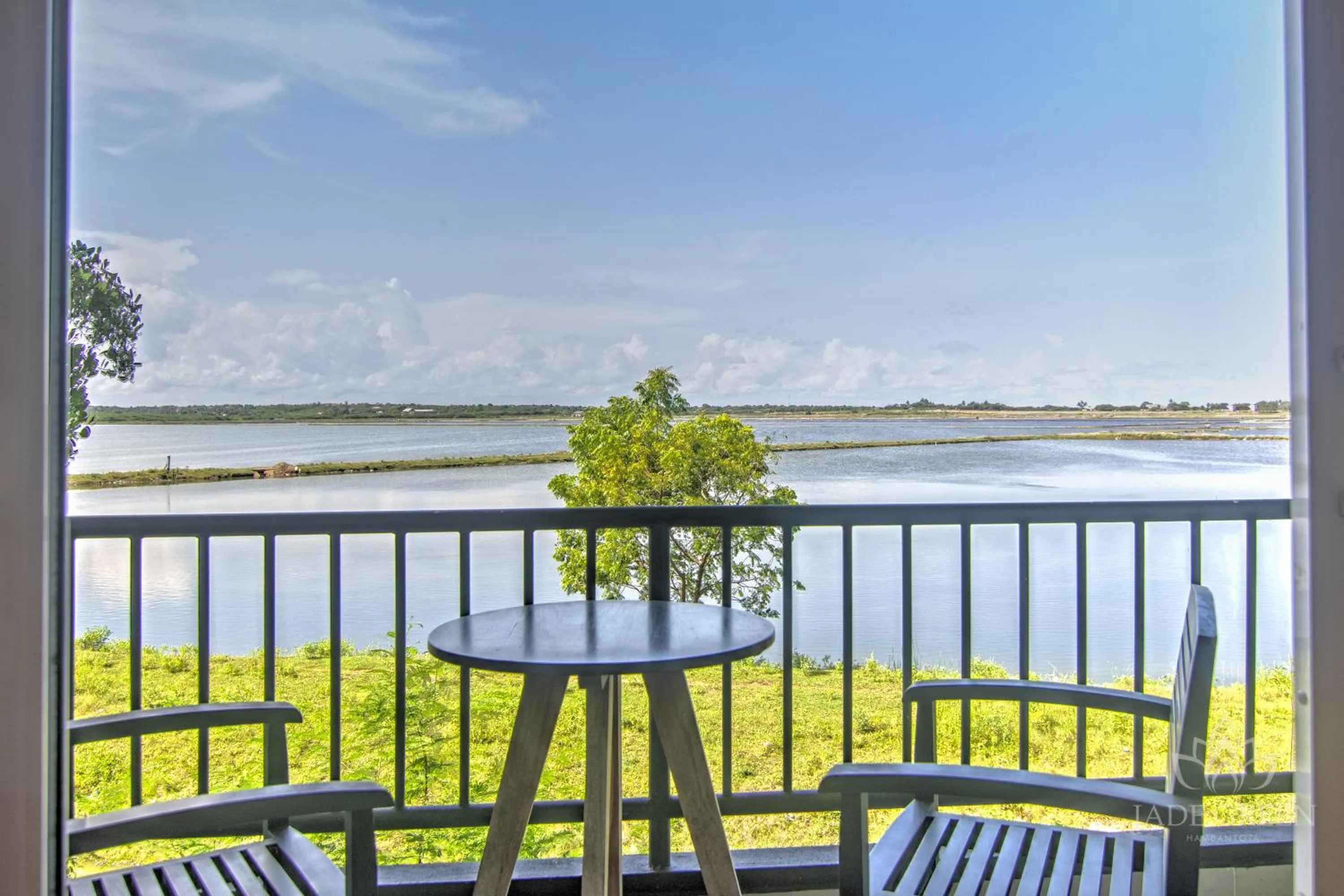 Lake view in Jade Green Hotel Hambantota