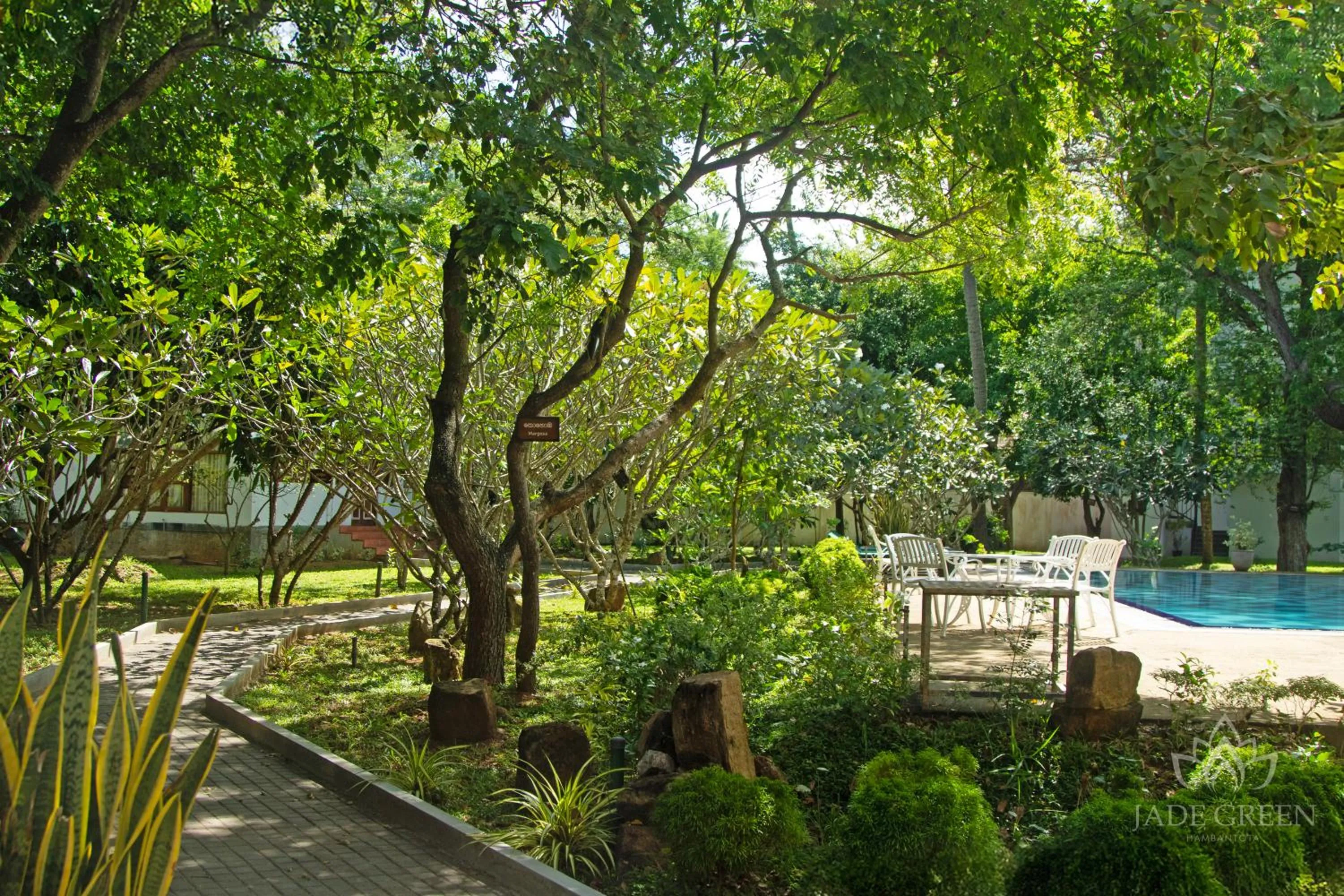 Garden in Jade Green Hotel Hambantota