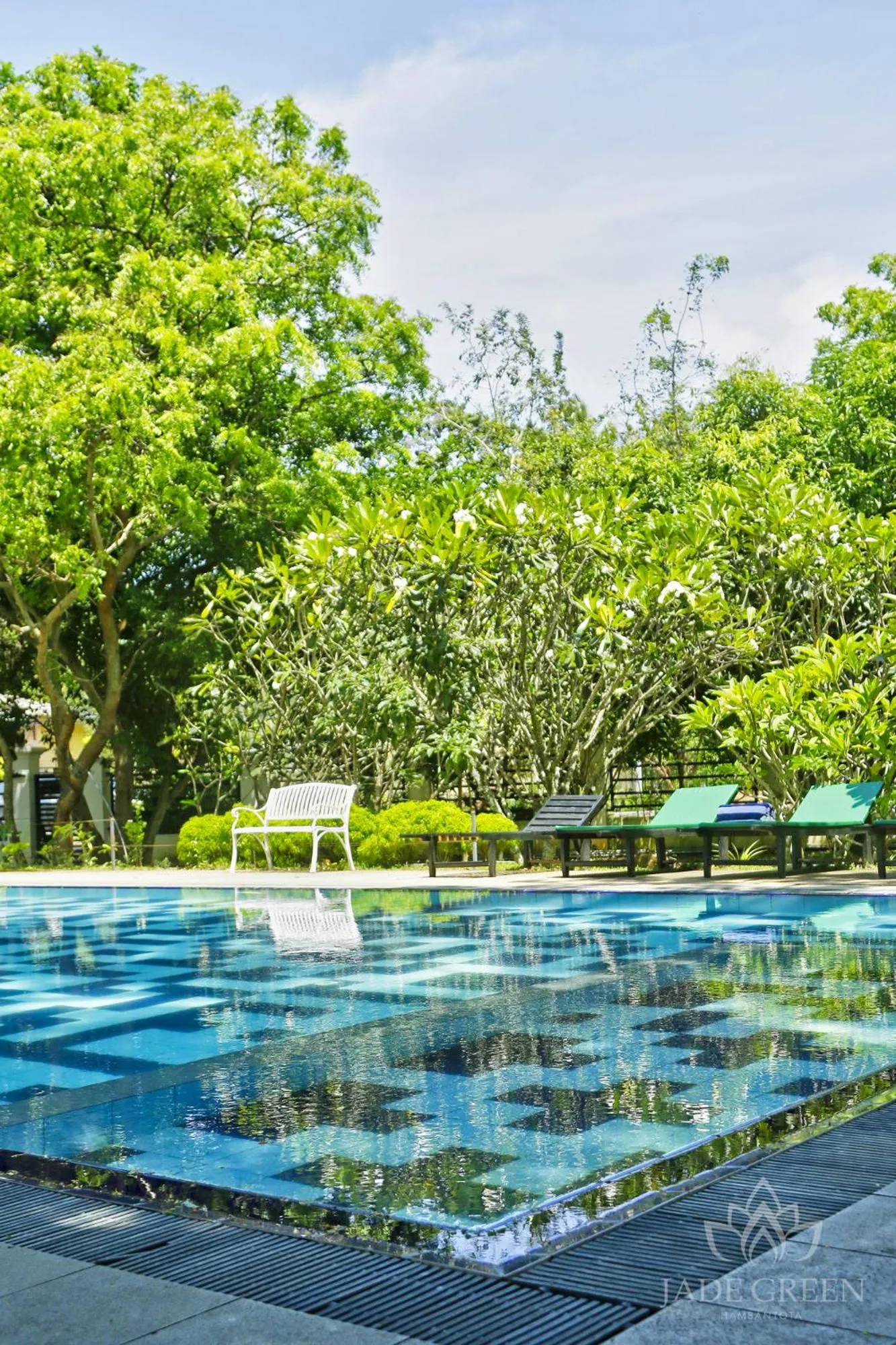 Garden in Jade Green Hotel Hambantota