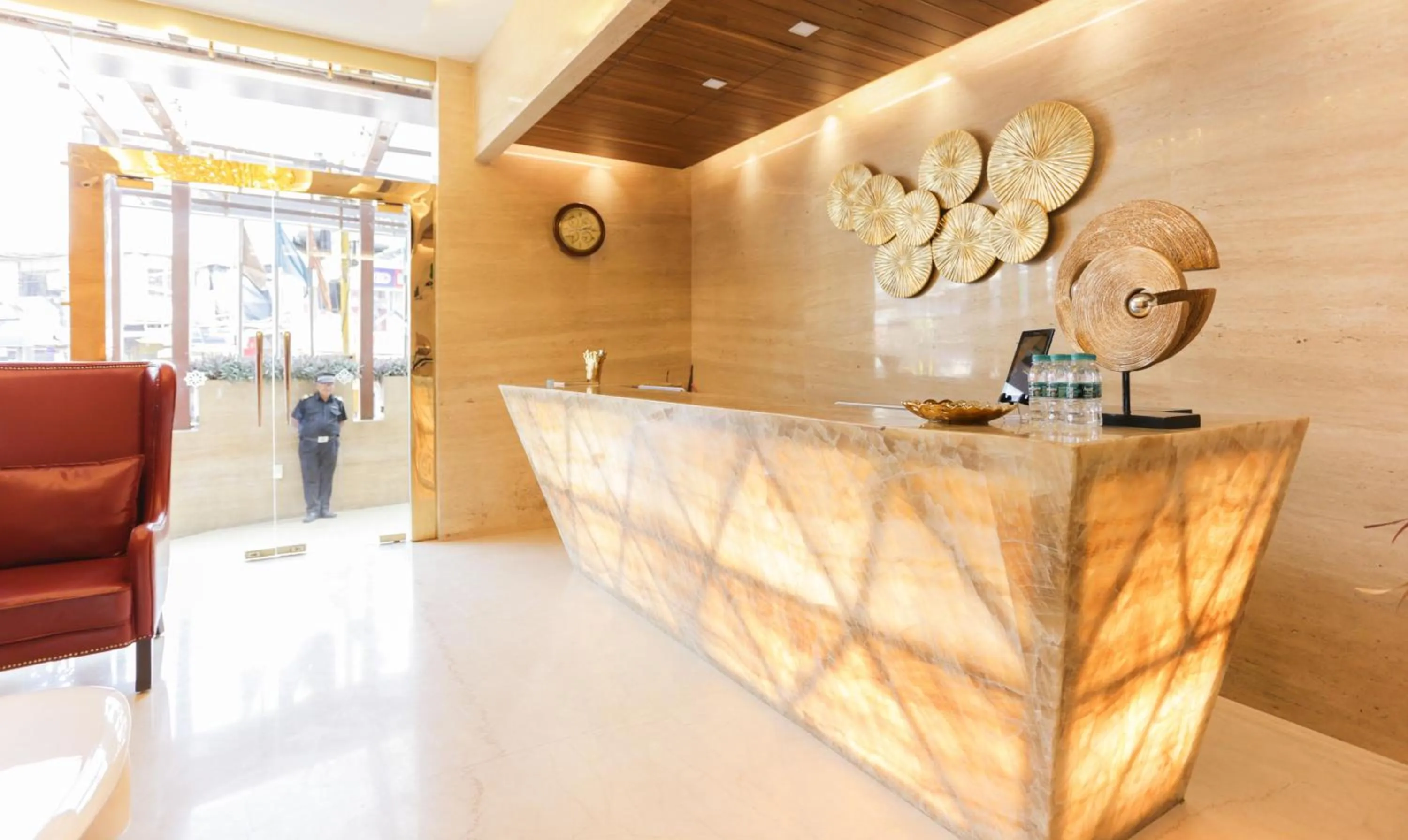 Lobby or reception in Hotel Metropolis