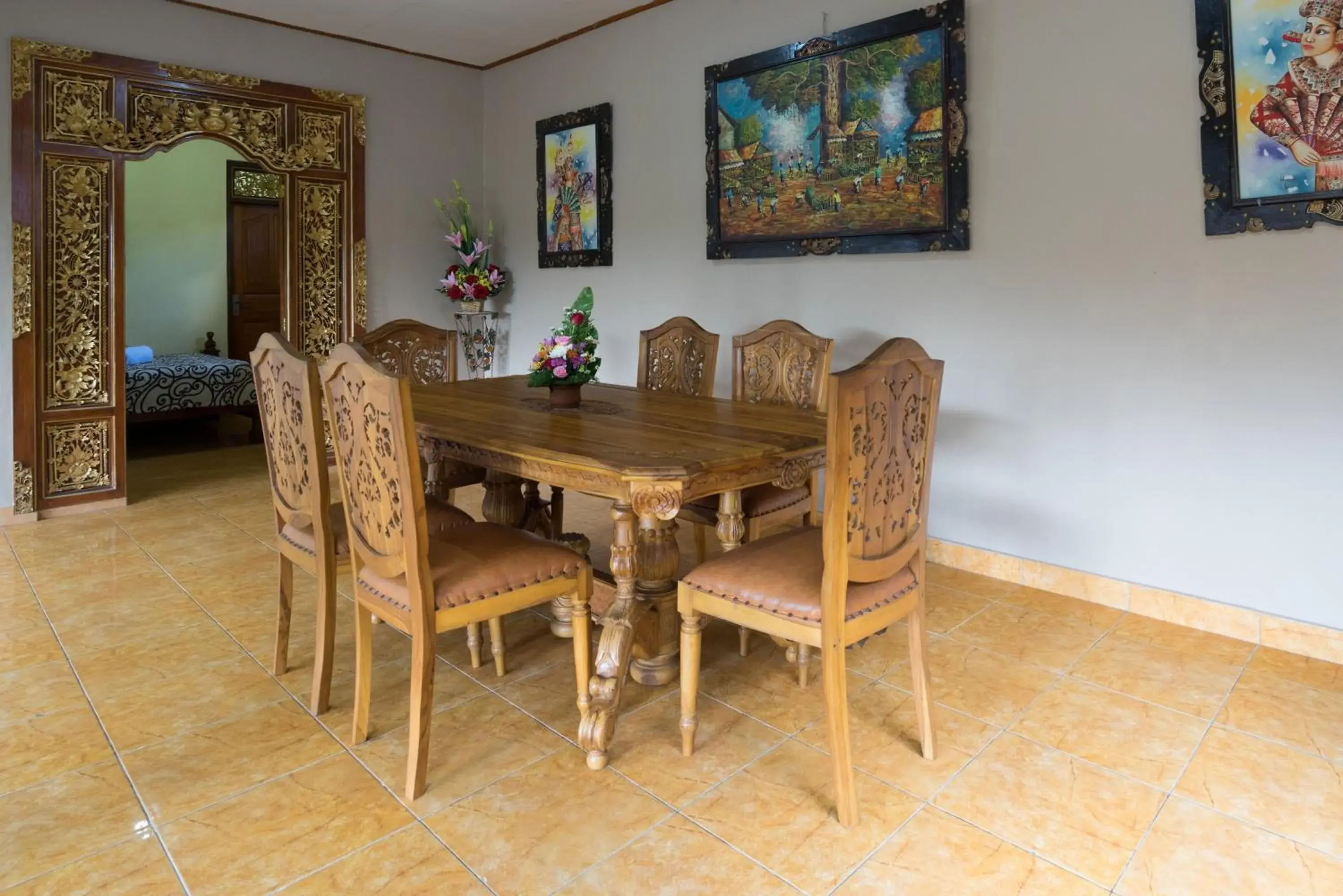 Family Double Room in Nuaja Balinese Guest House Family Double Room in Nuaja Balinese Guest House