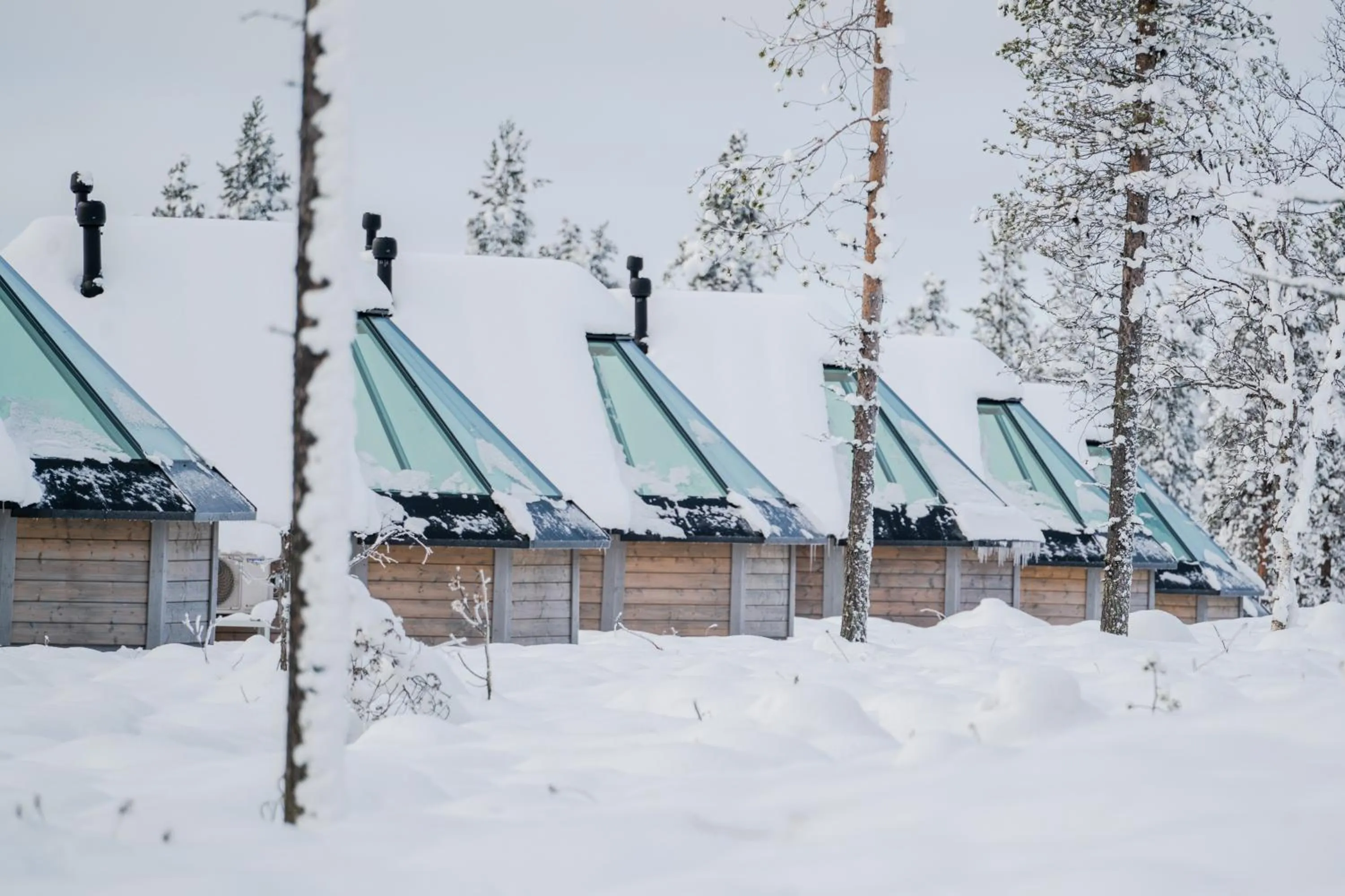 Property building in Northern Lights Village Saariselkä