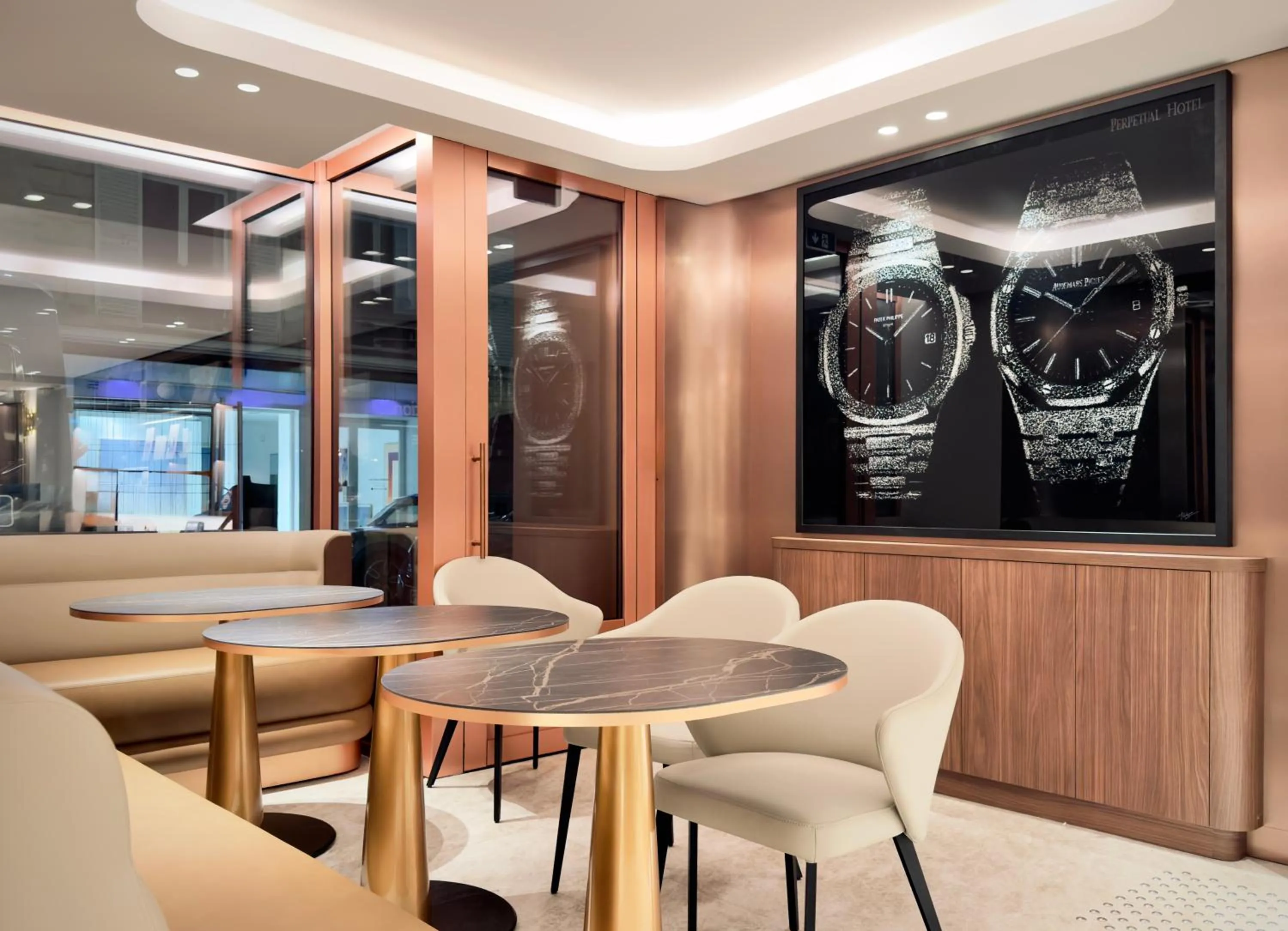 Restaurant/places to eat in Perpetual Elysée Montaigne