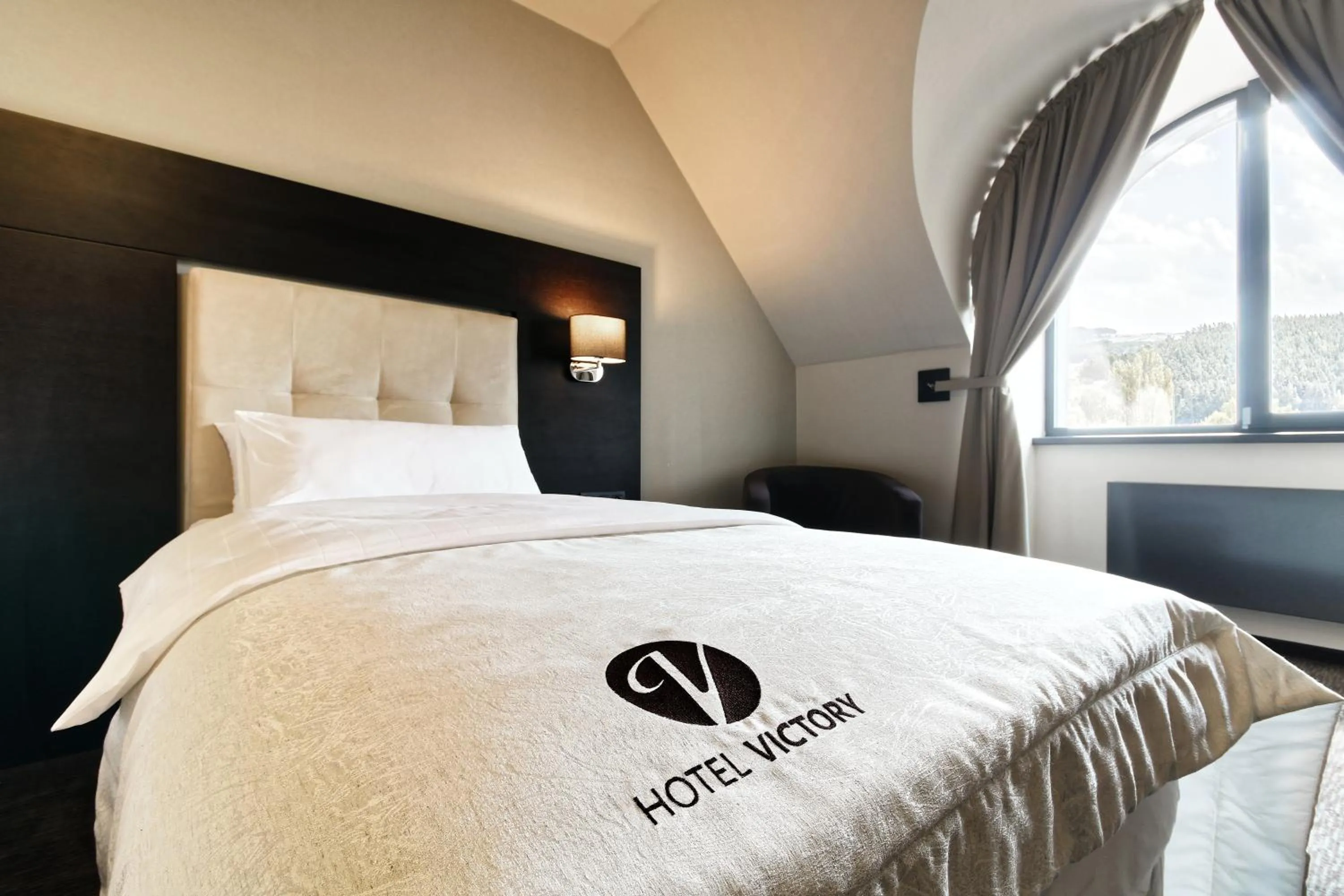 Bed in Hotel Victory