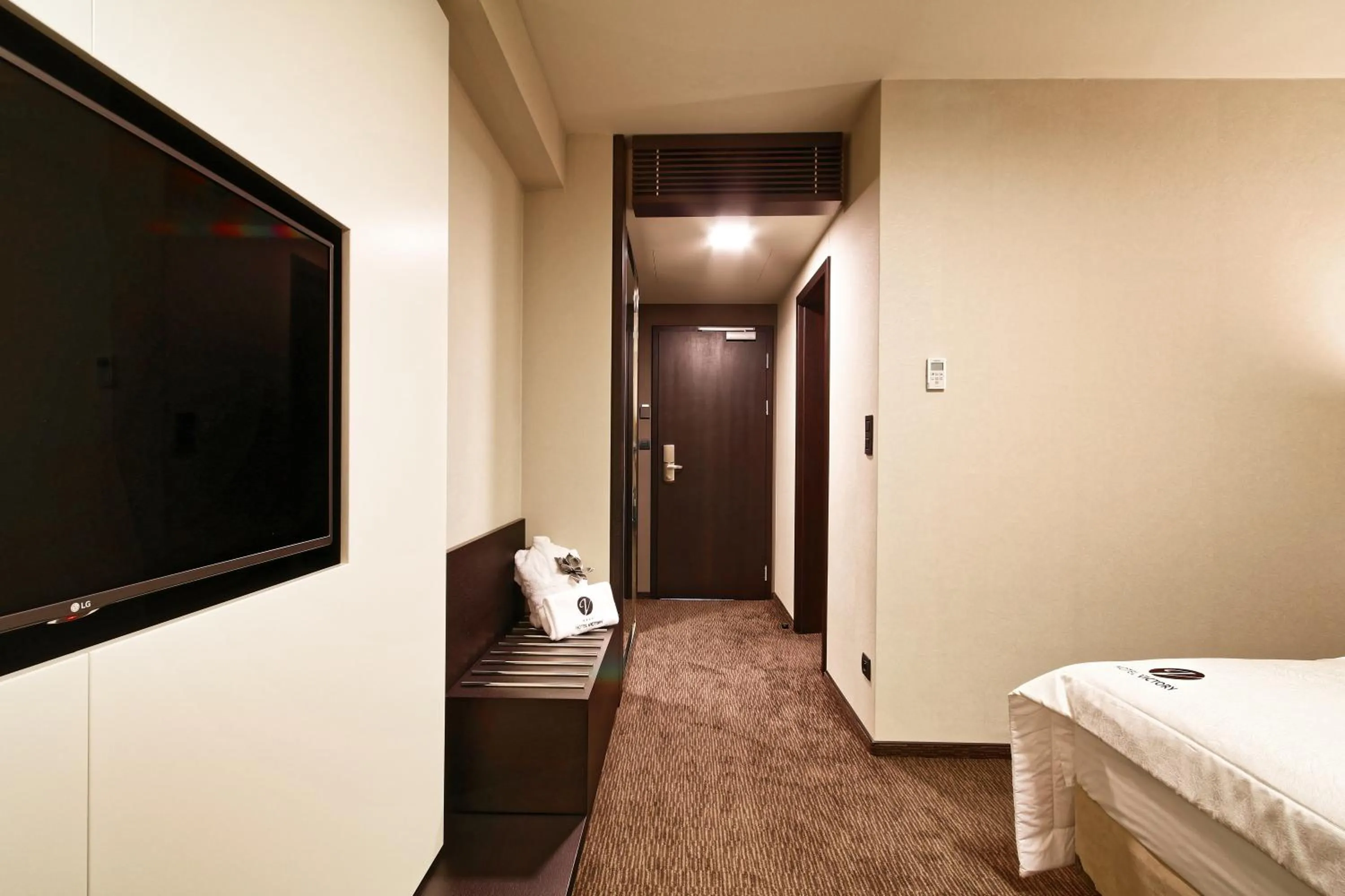 Bed in Hotel Victory