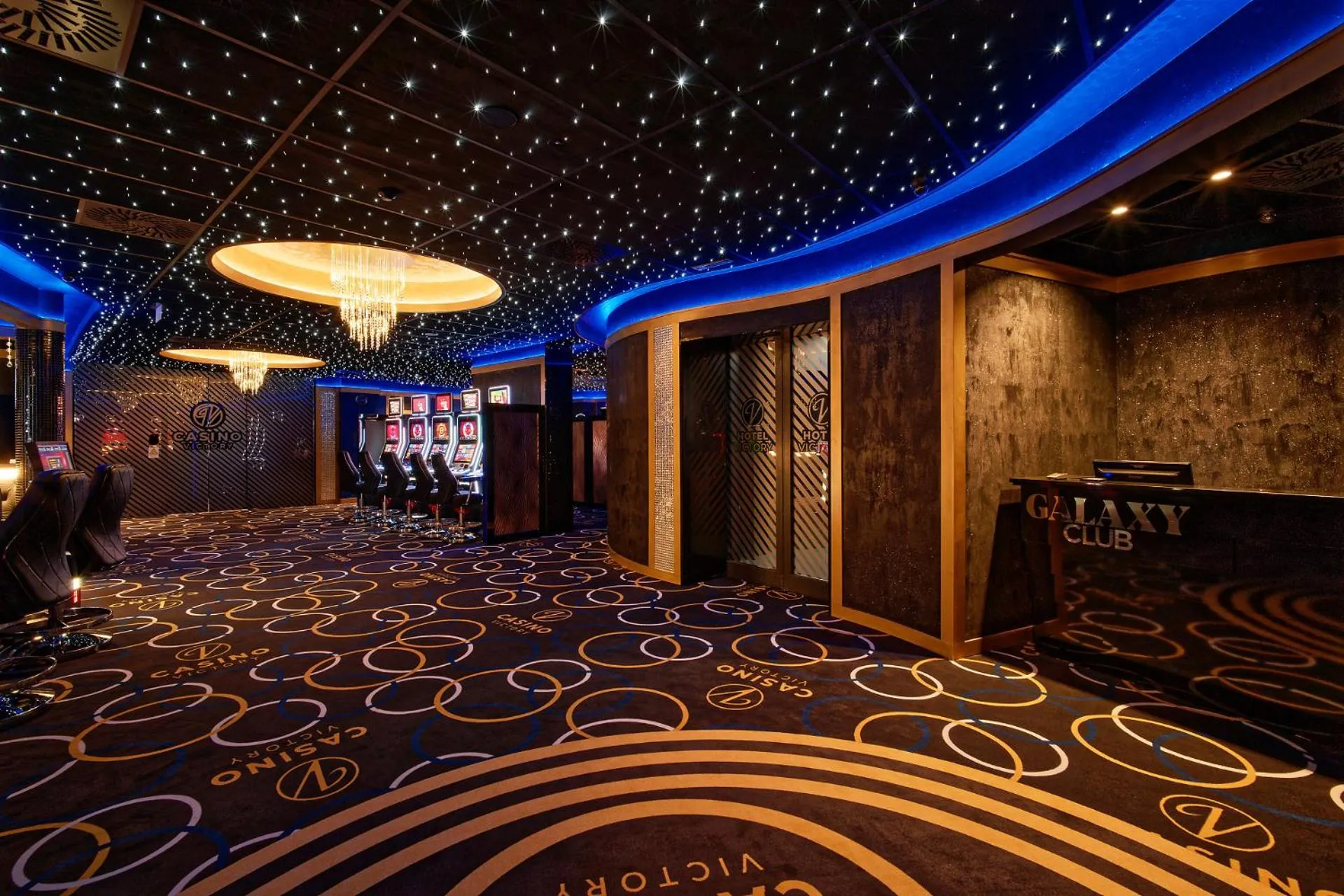 Lobby or reception in Hotel Victory