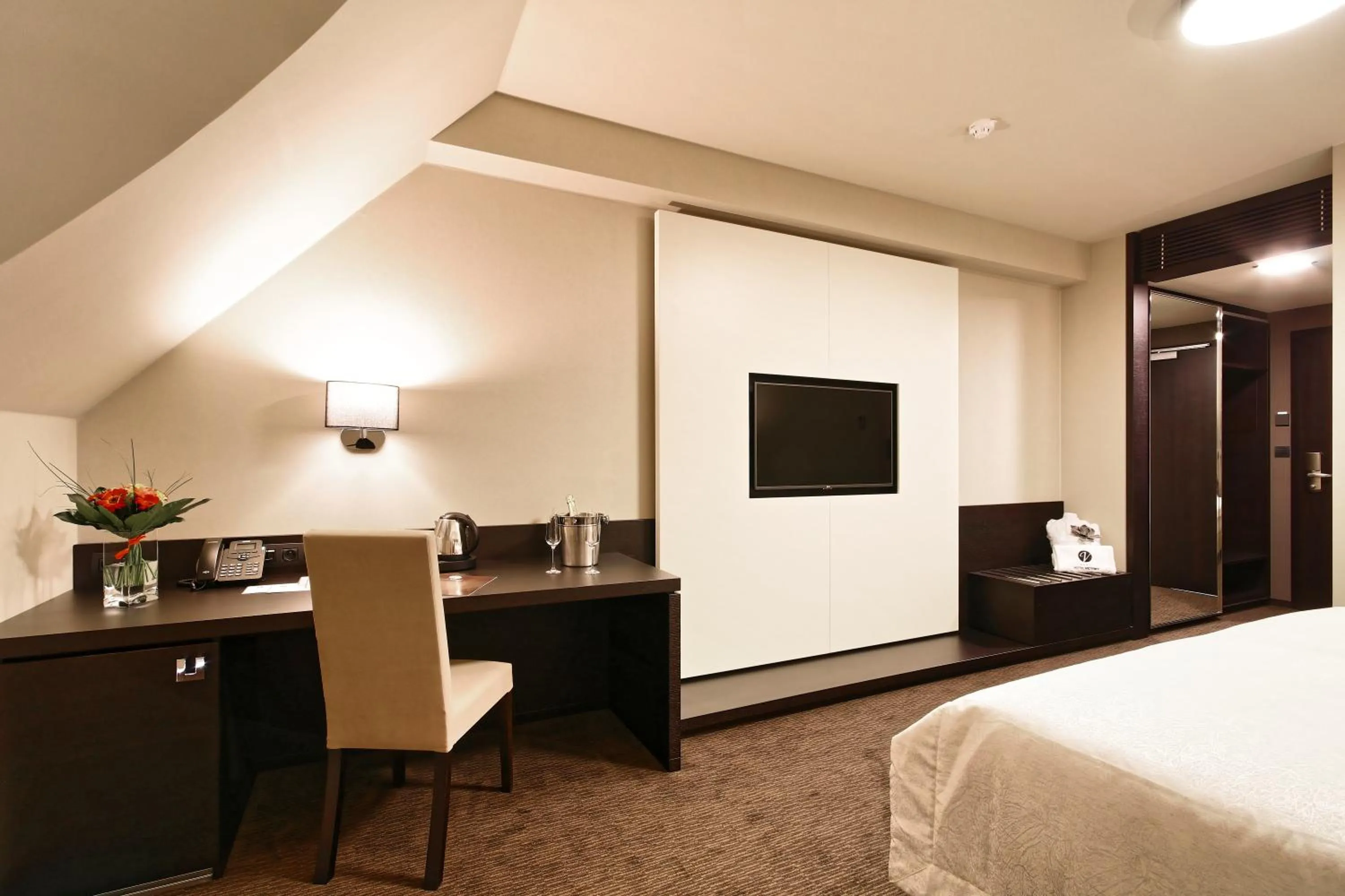 Bed in Hotel Victory