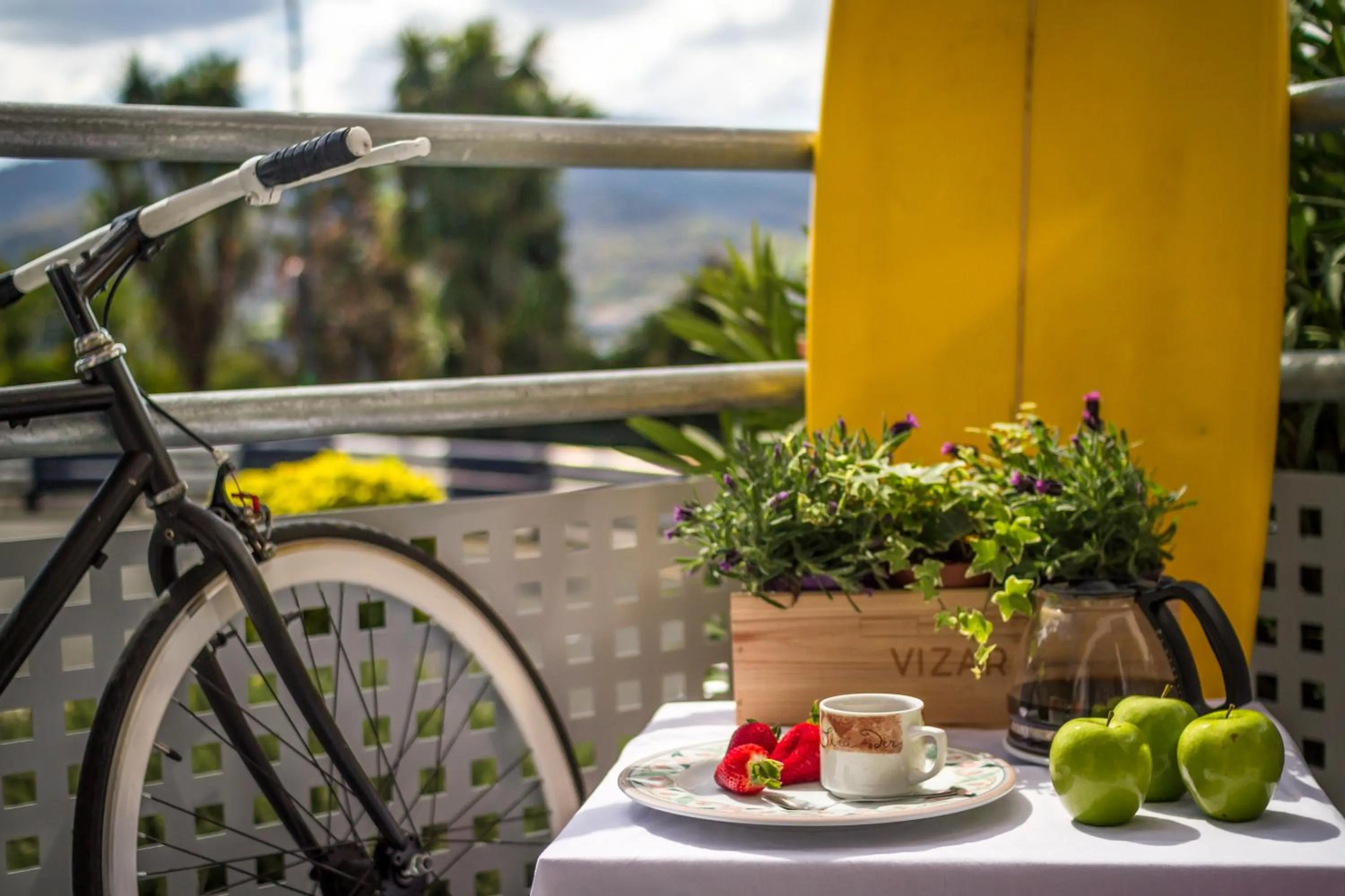 Balcony/Terrace in All Iron Hostel