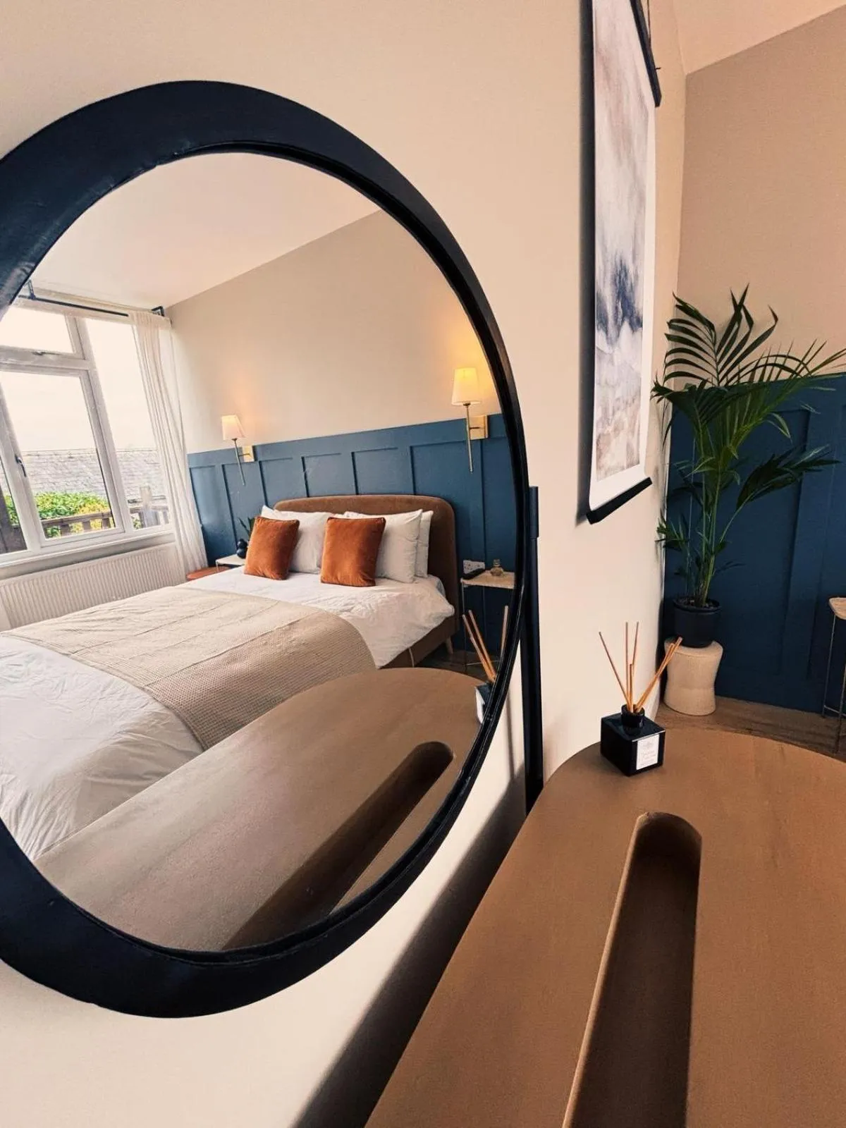 Bed in The Tower House B&B