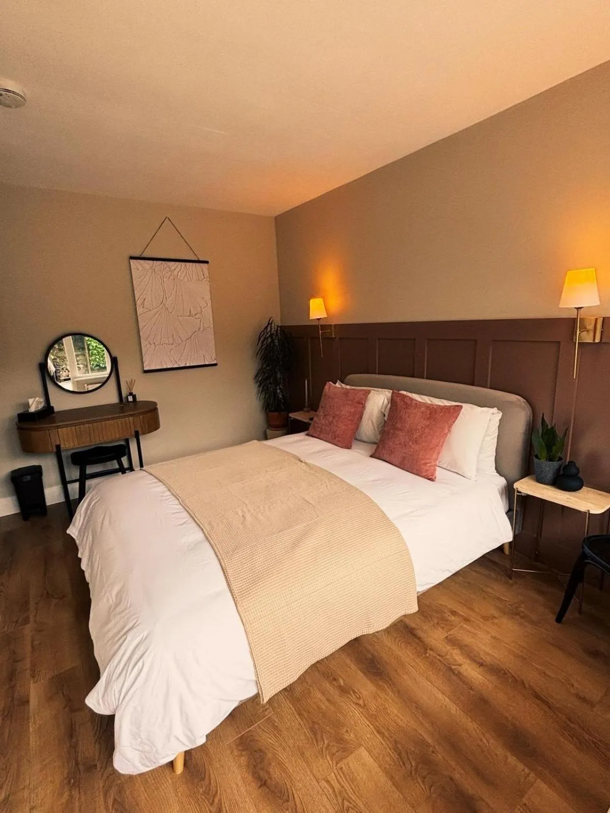 Bed in The Tower House B&B