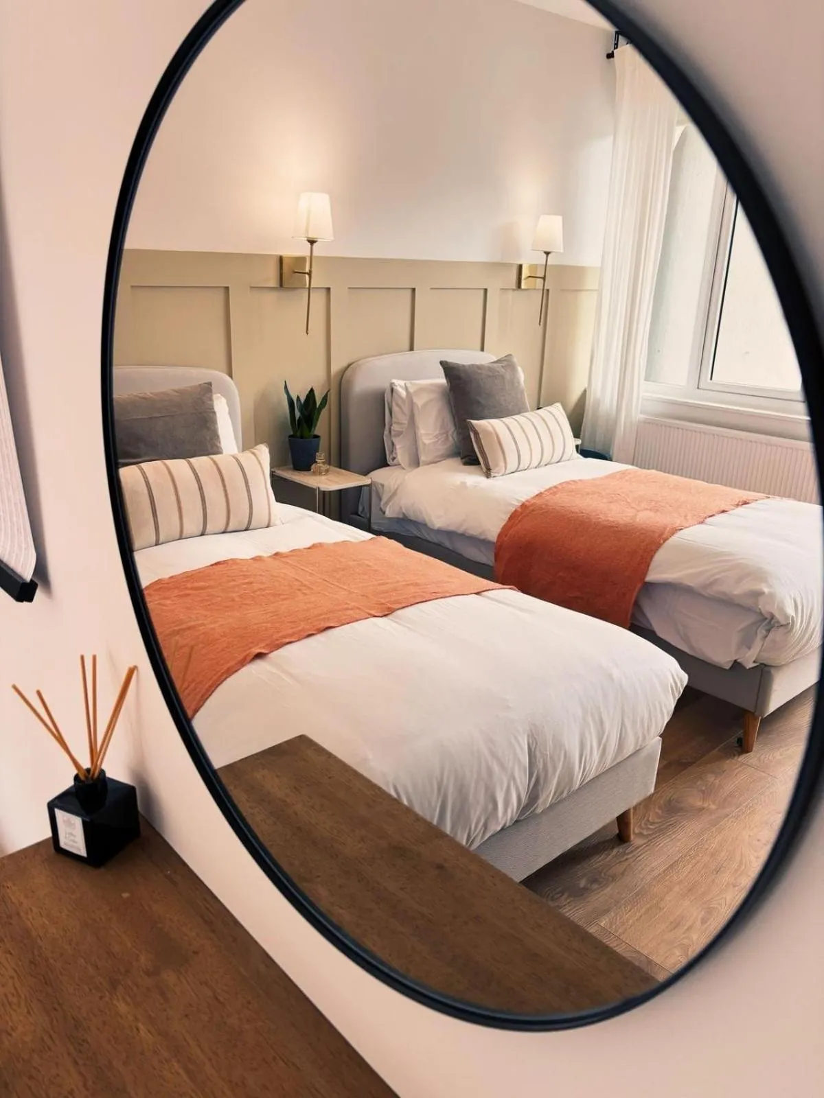 Bed in The Tower House B&B