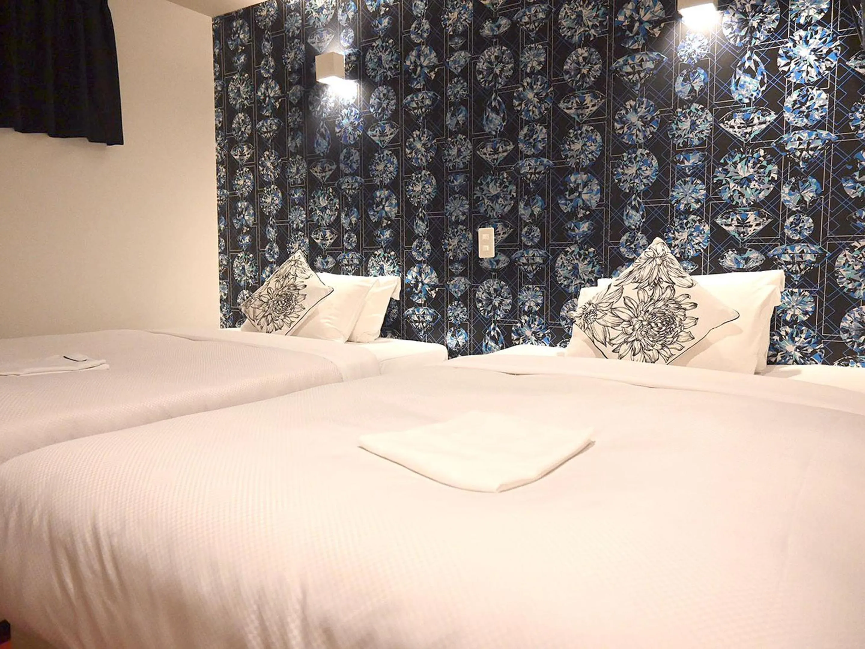 Bed in Art Inn Namba