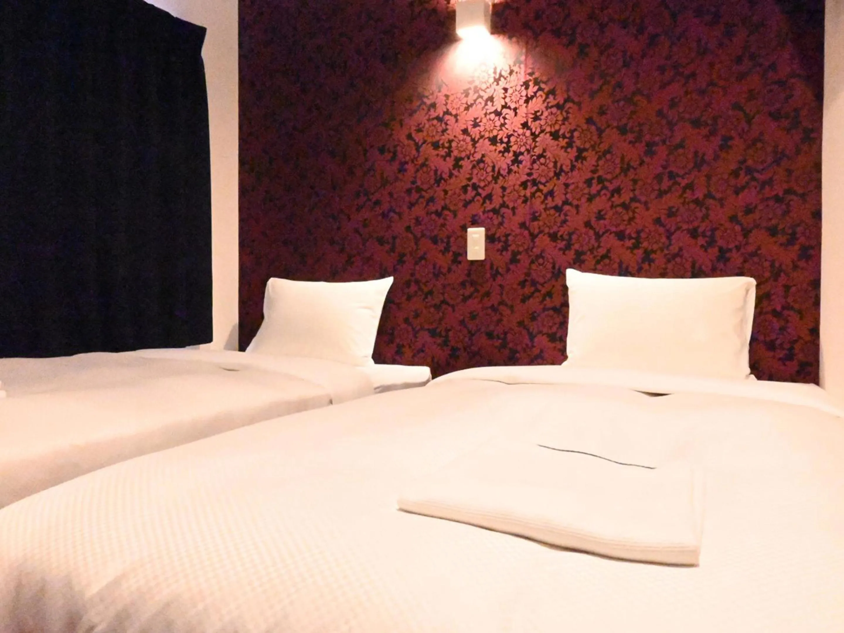 Bed in Art Inn Namba